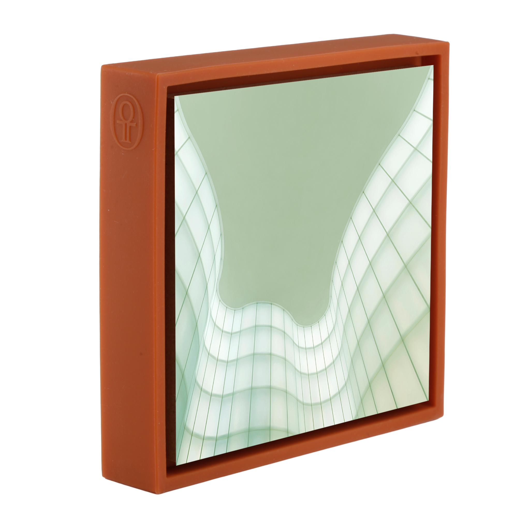 Curvy Wall- Orange Wrapp