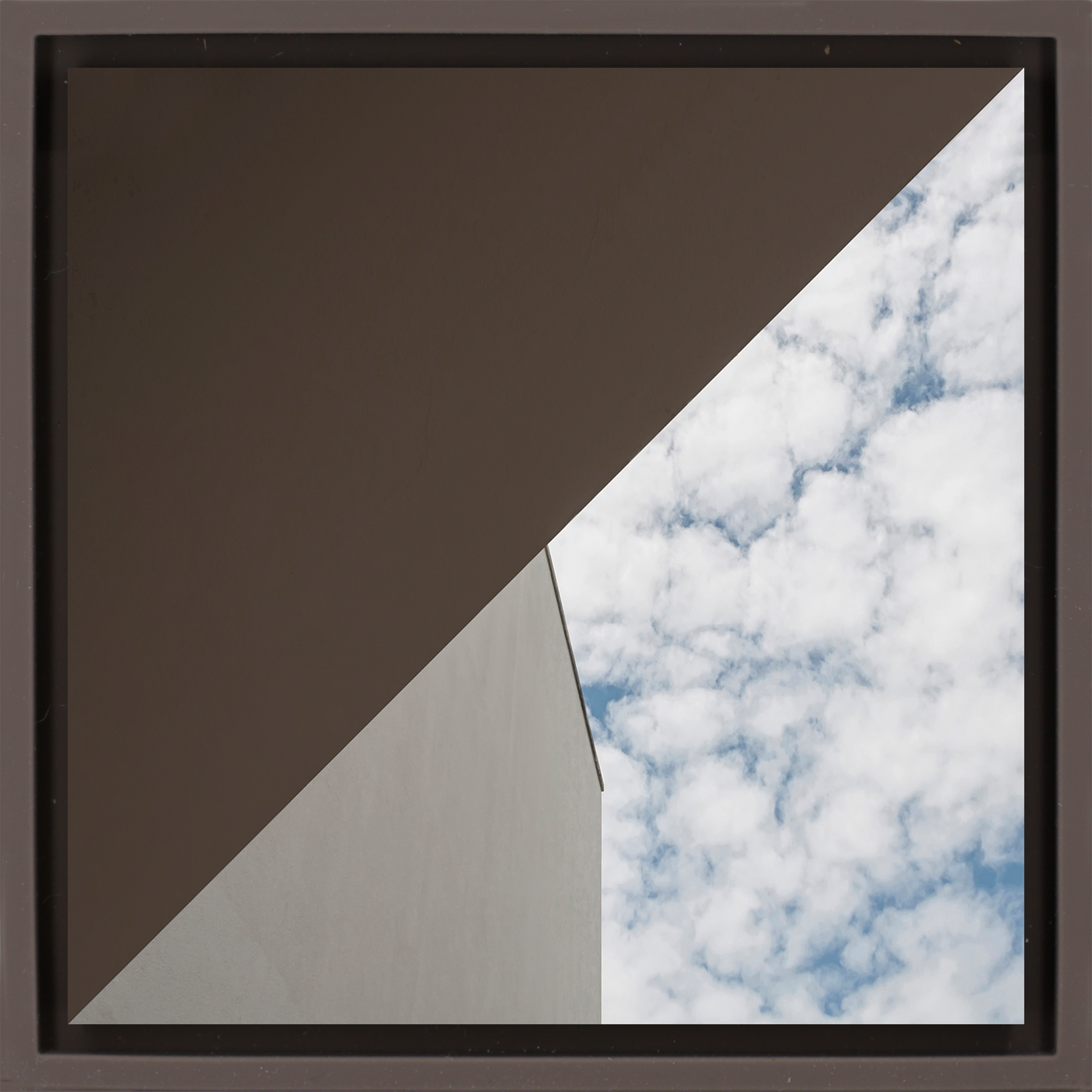 Lines and Clouds- Brown Wrapp