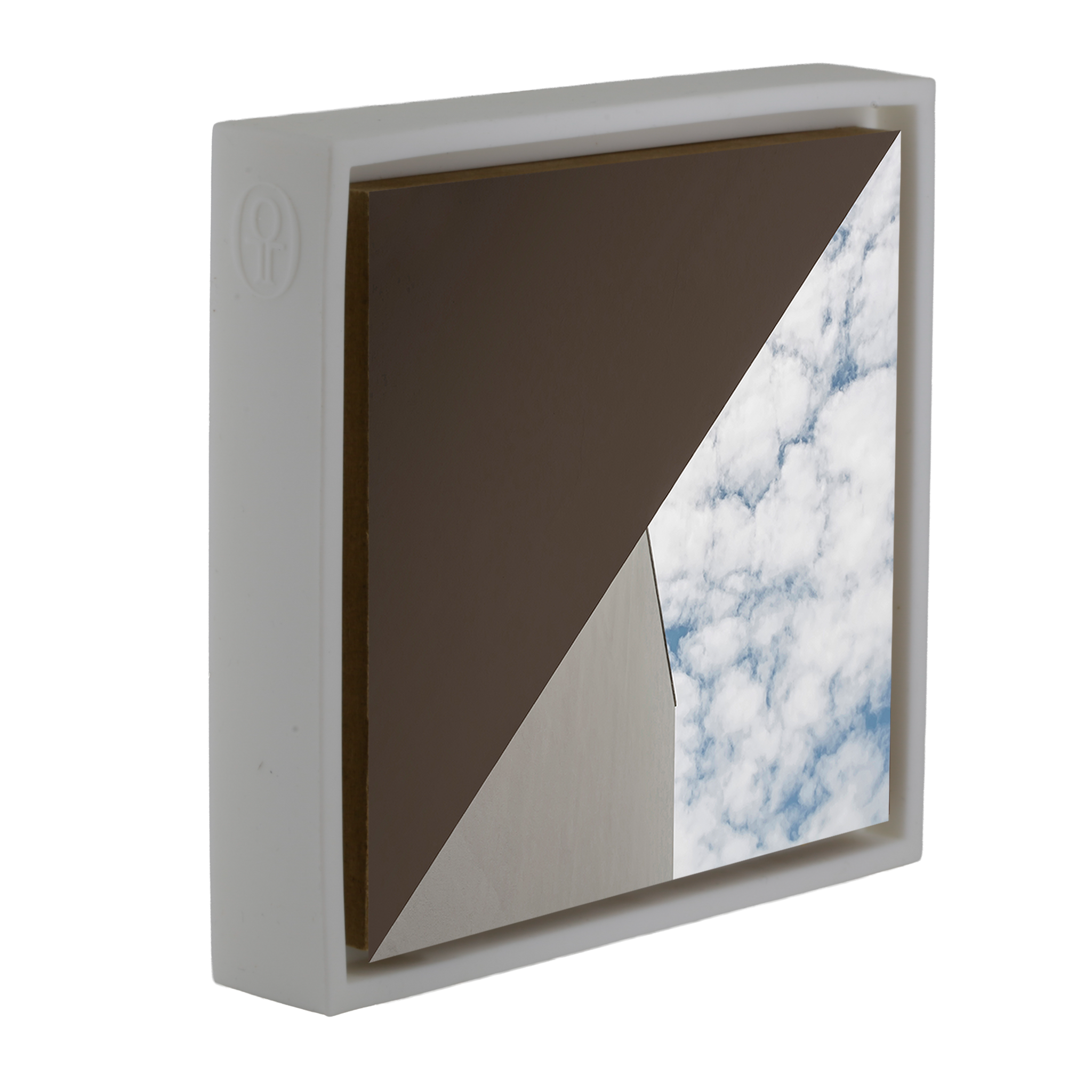 Lines and Clouds- White Wrapp