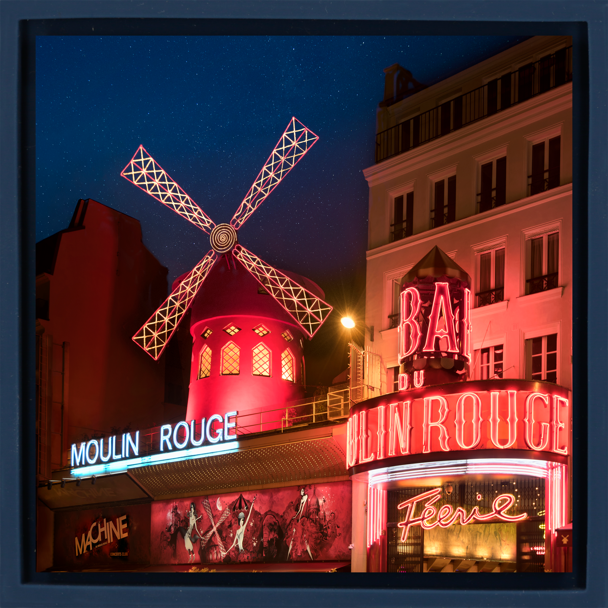 Moulin Rouge - Donkerblauwe Wrapp