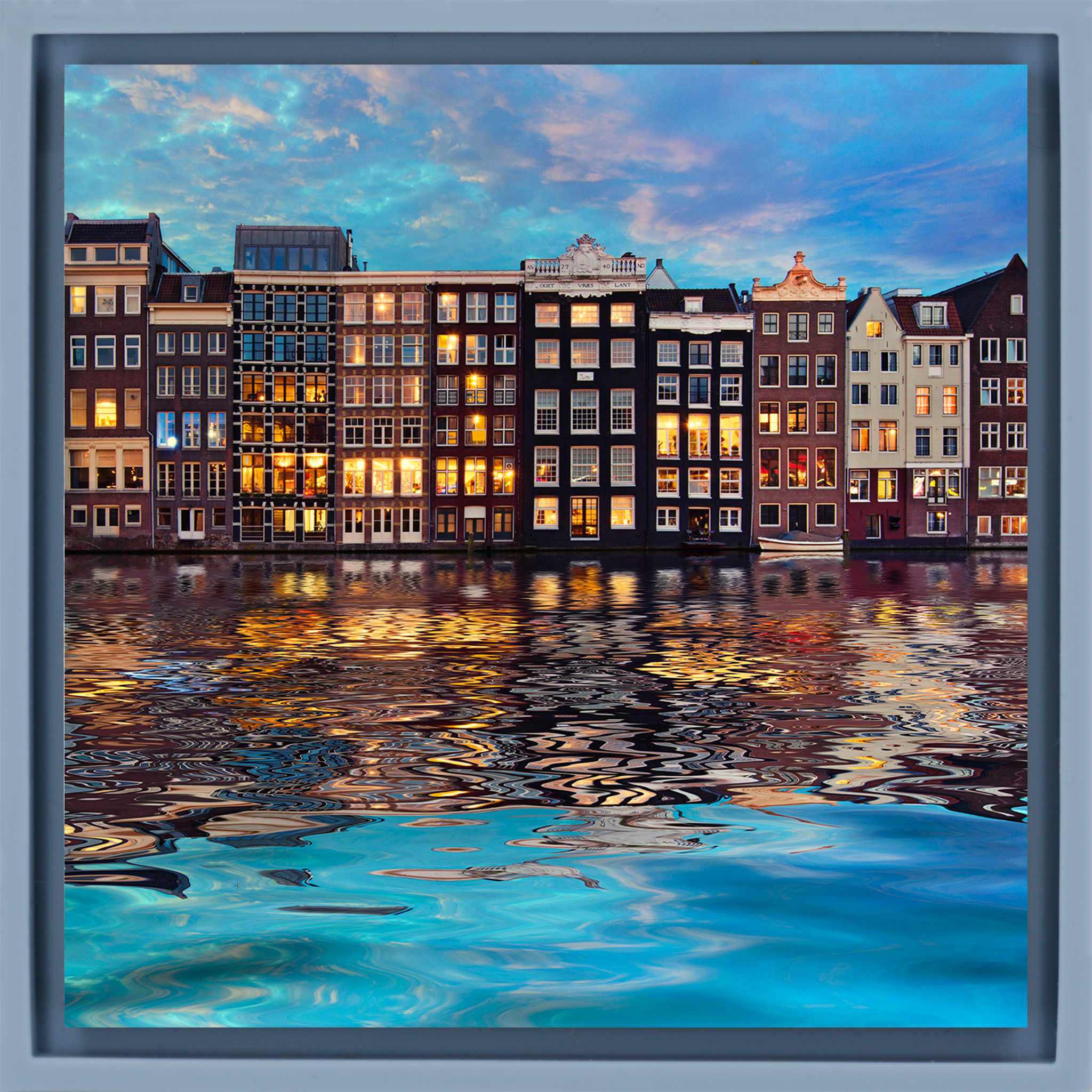 Amsterdam Eve- Light Blue Wrapp