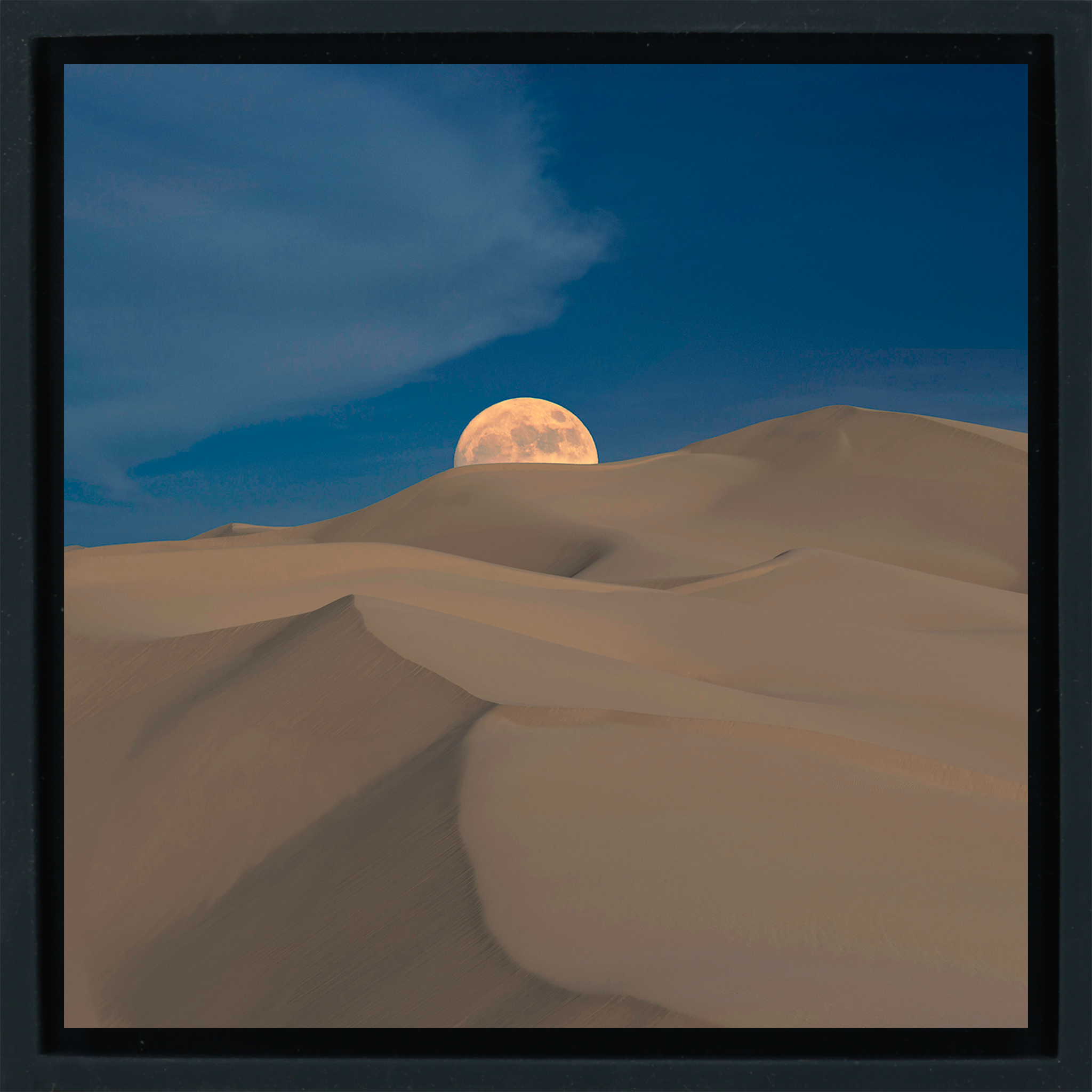 Voile du désert - Enveloppe noire