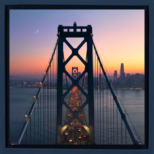 San Francisco Bound - Dark Blue Wrapp