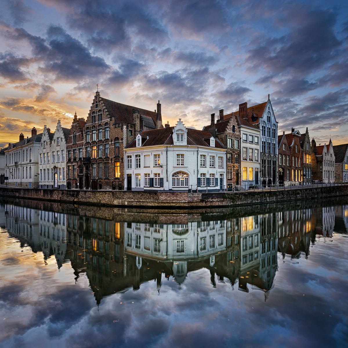 Sunset In Bruges - Kollektion: Belgien