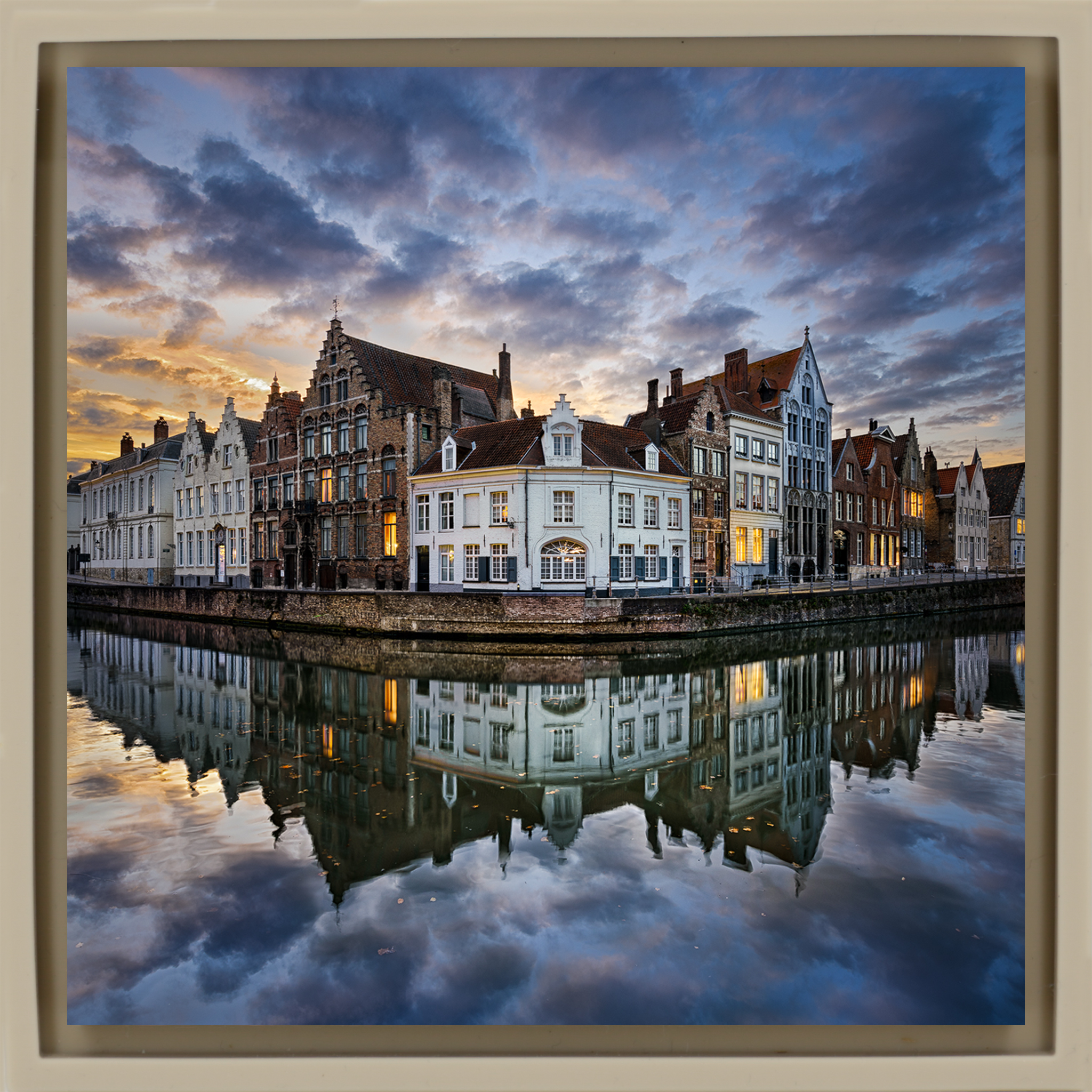 Coucher de soleil à Bruges - Sand Wrap