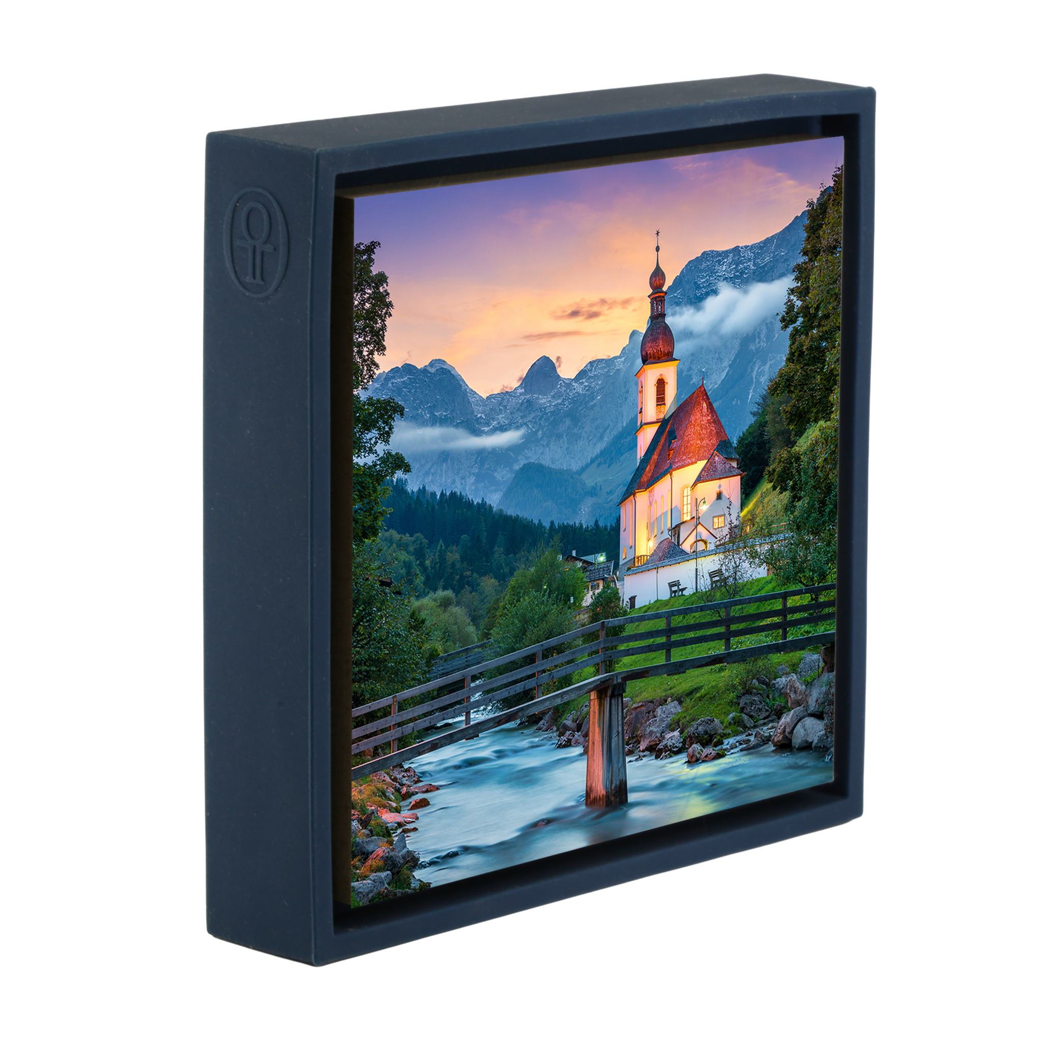 Kirche von Ramsau – Dunkelblaue Verpackung