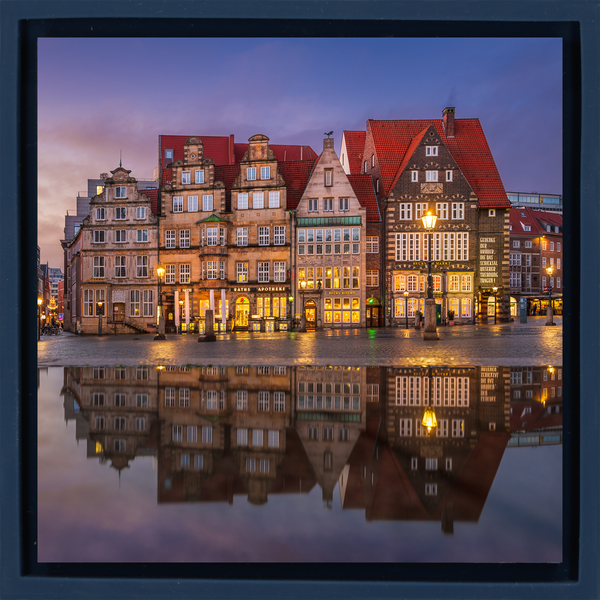 Bremen Market Square - Dunkelblaue Wrapp