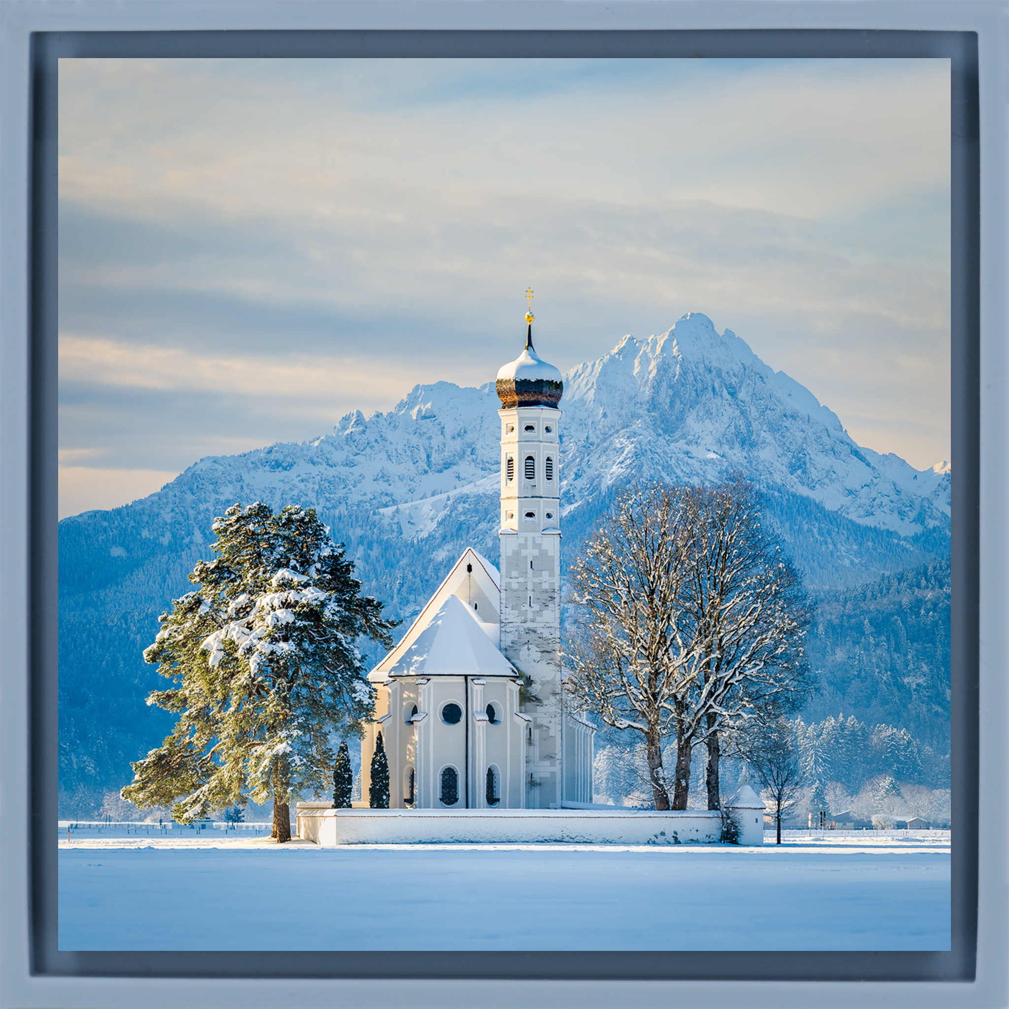 St Coloman Church - Lichtblauwe Wrapp