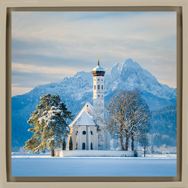 St Coloman Church - Sandfarbene Wrapp
