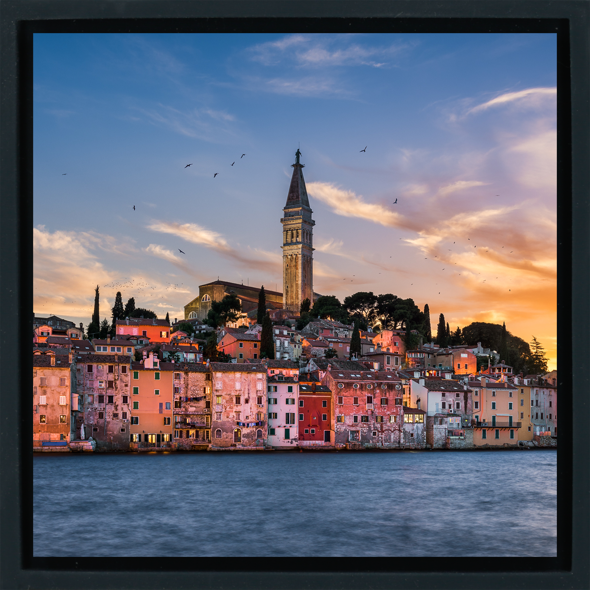 Sonnenuntergang in Rovinj – Black Wrapp