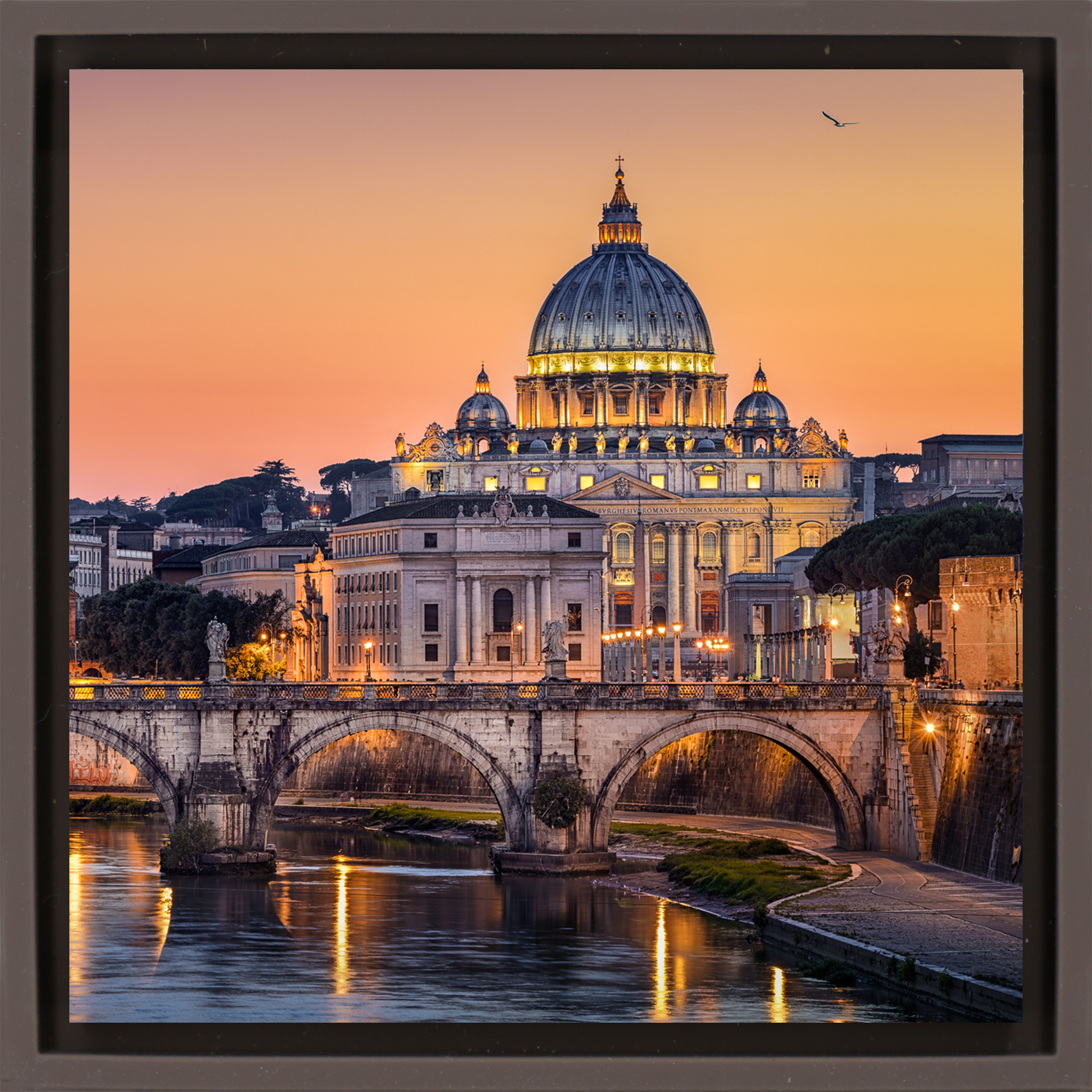 St Peter Basilica- Brown Wrapp