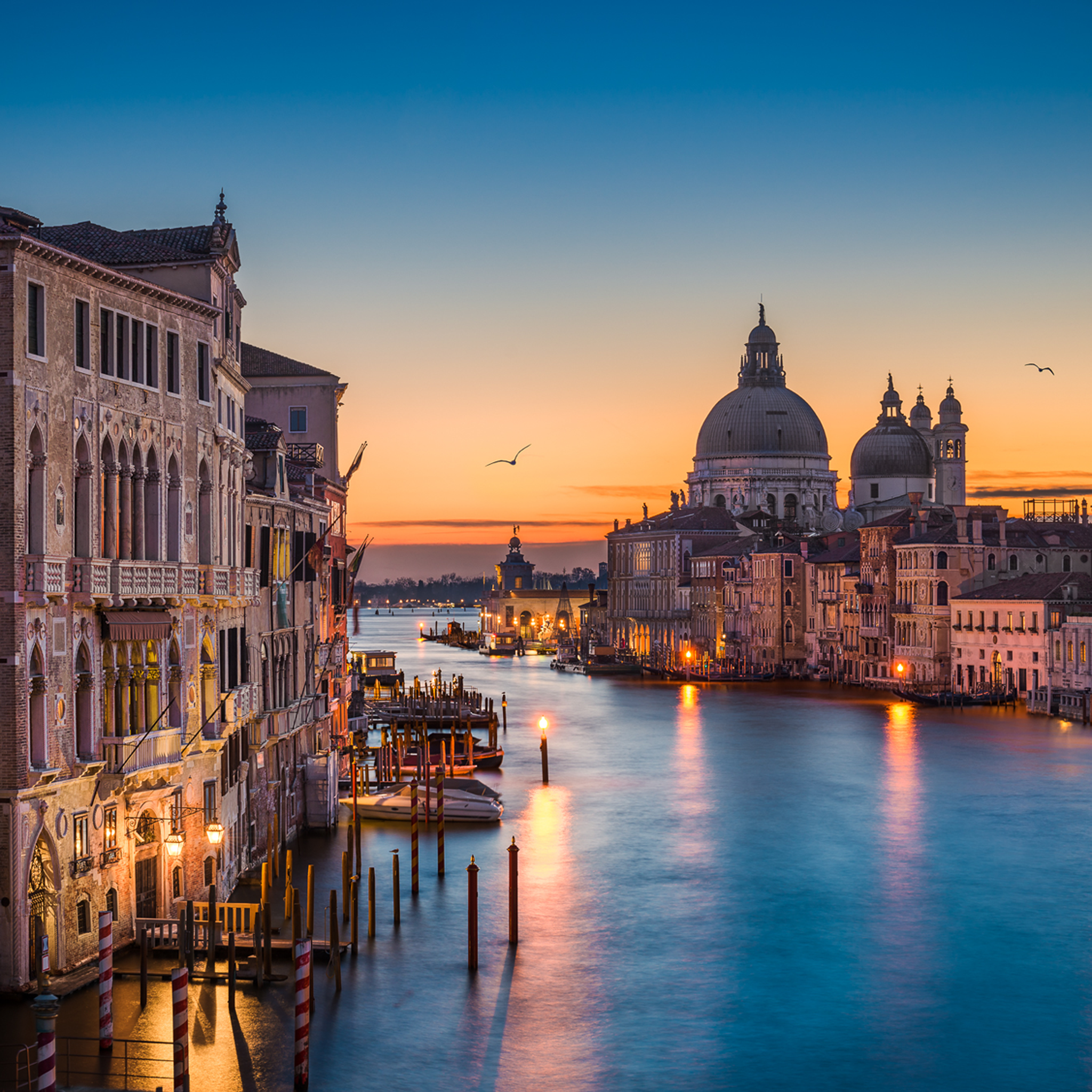 Sunrise at The Grand Canal- Collection: Italy