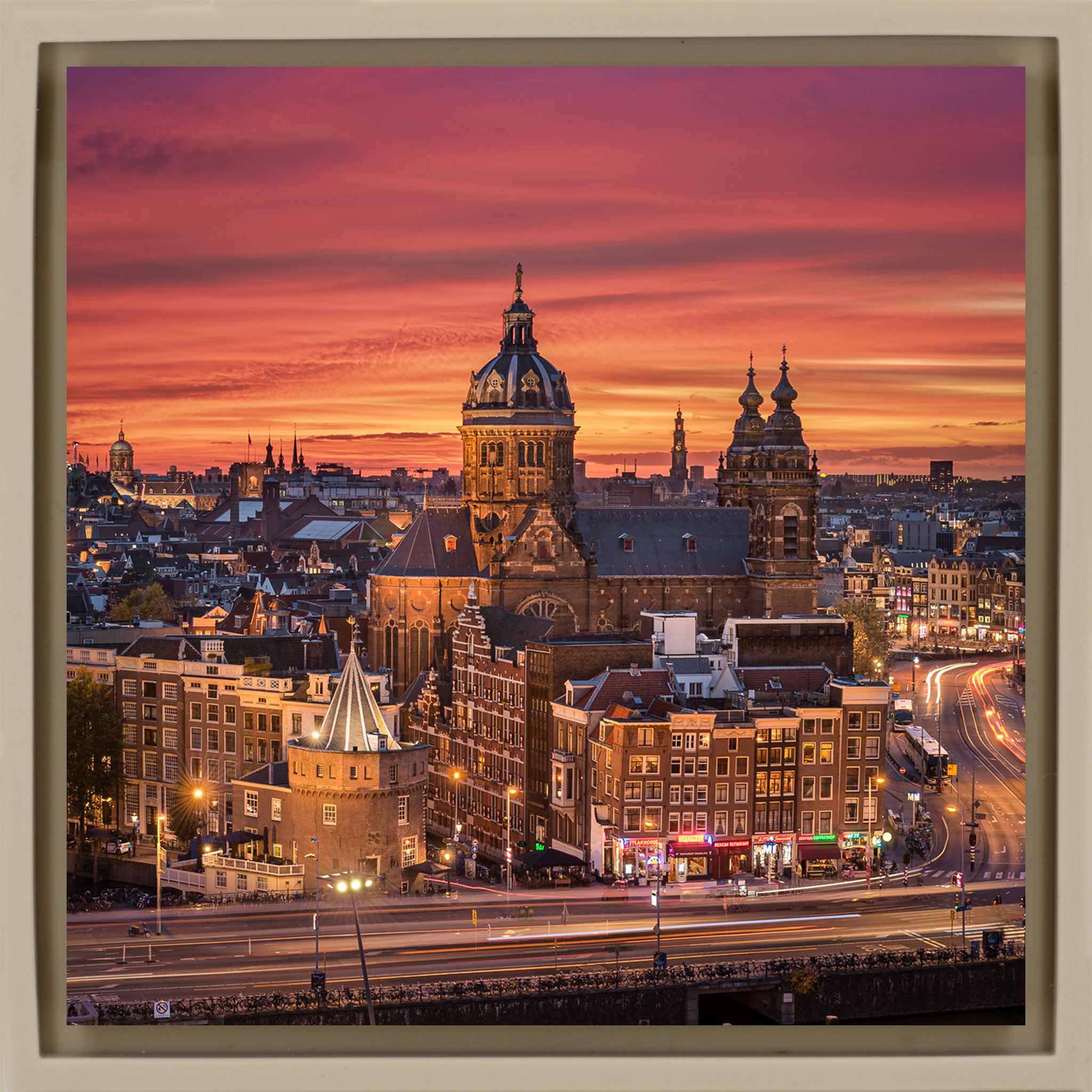 Historic City of Amsterdam - Zandkleurige Wrapp