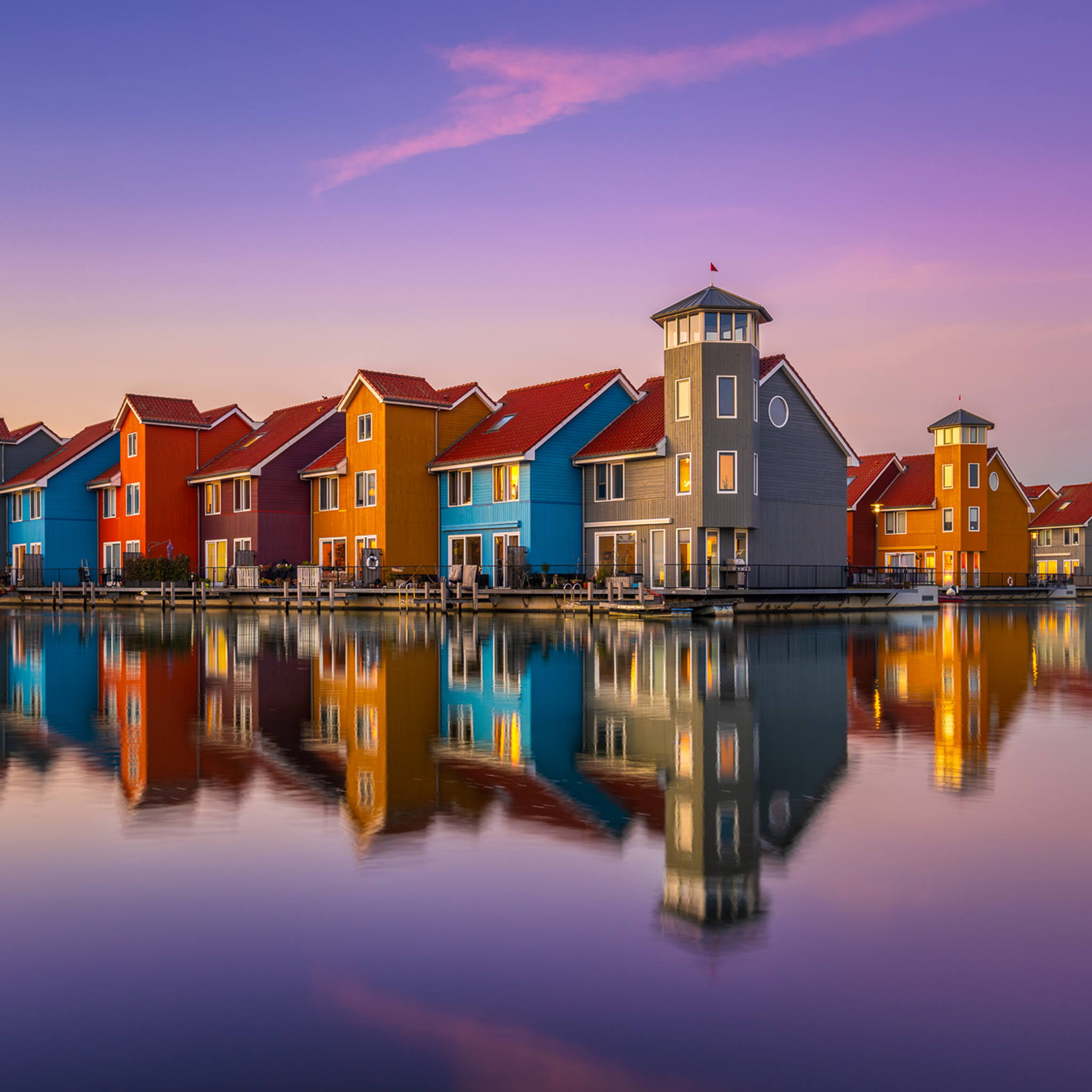 Colors at Reitdiephaven- Collection: The Netherlands