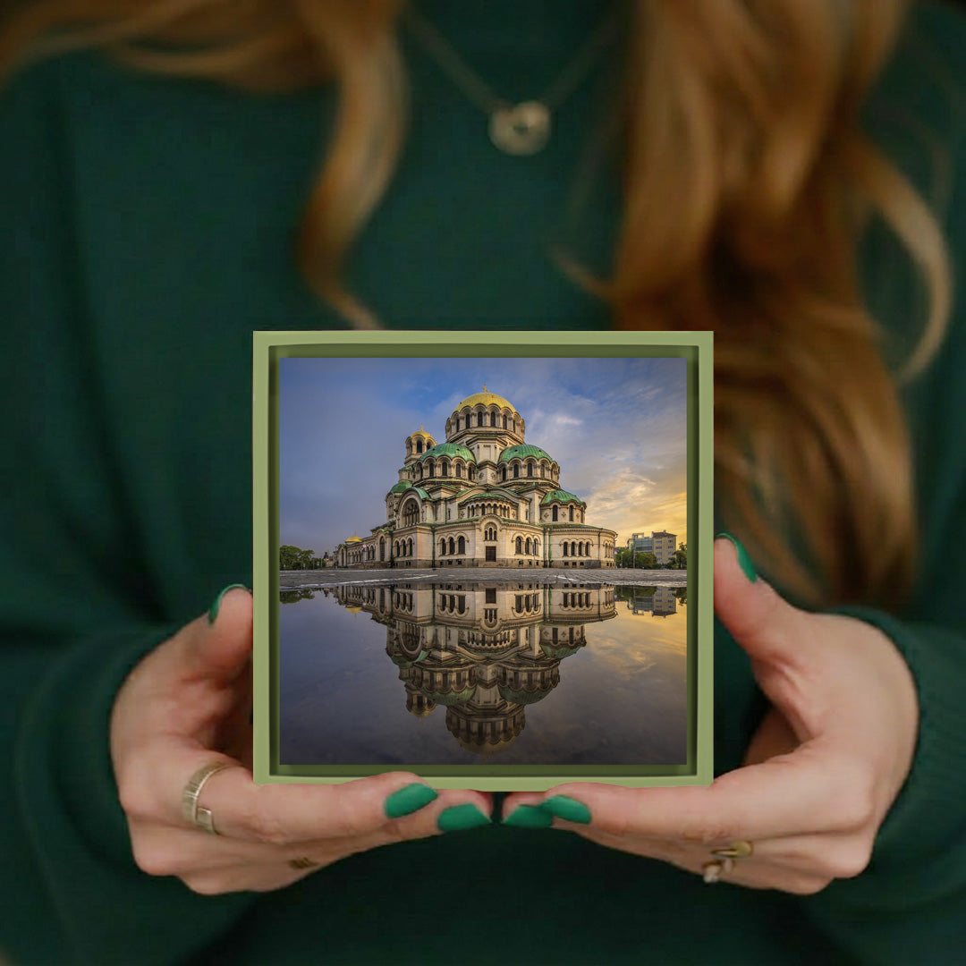 Alexander Nevsky Cathedral- Light Green Wrapp