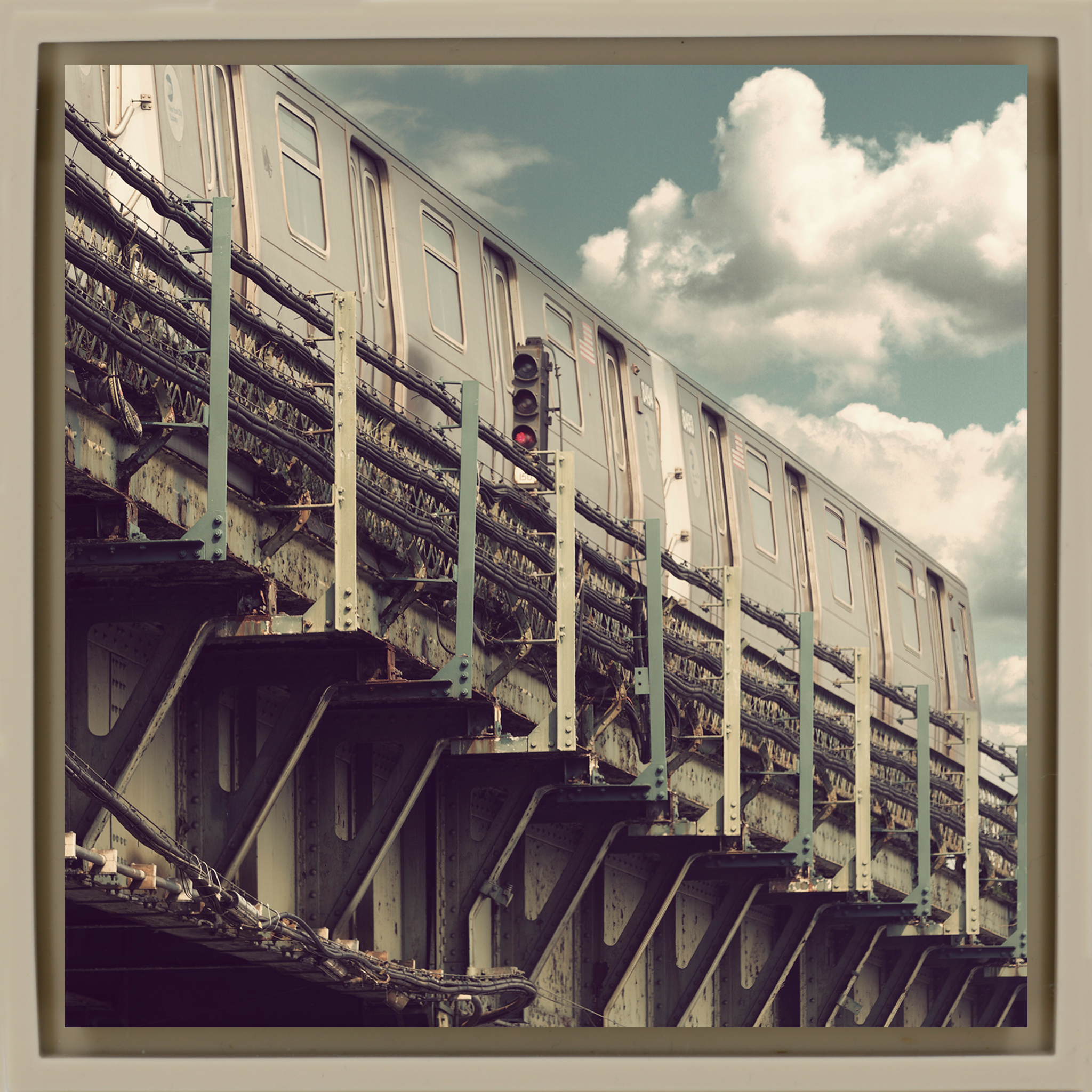 Métro de New York - Enveloppe de sable