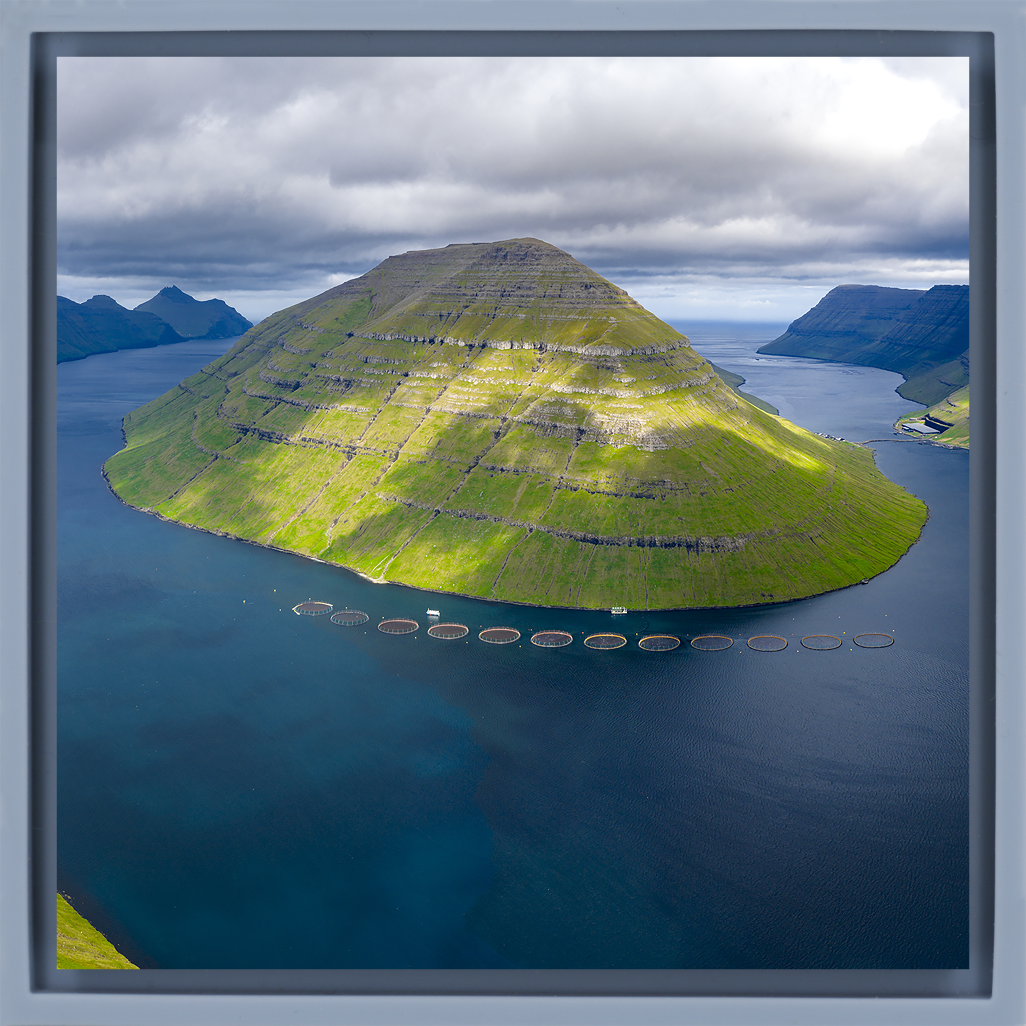 Overlooking Kalsoy- Light Blue Wrapp
