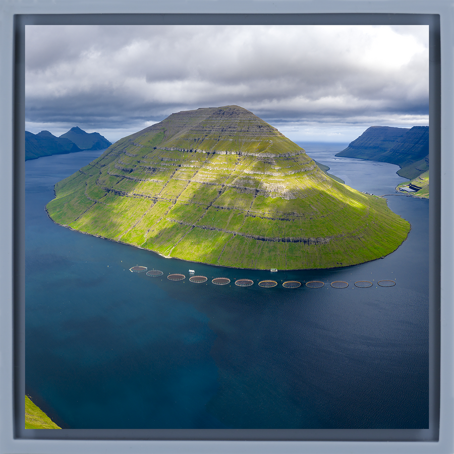 Overlooking Kalsoy - Lichtblauwe Wrapp