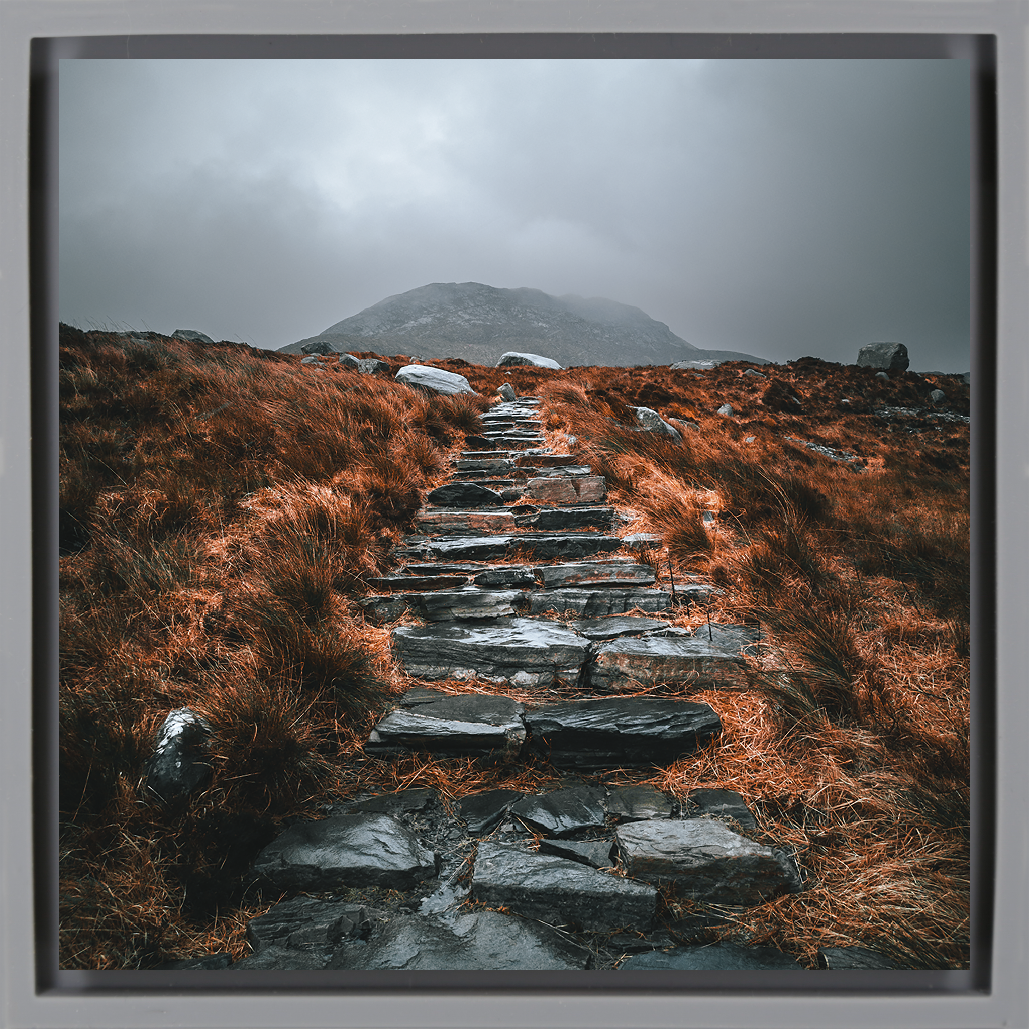Irish Autumn Trails- Grey Wrapp