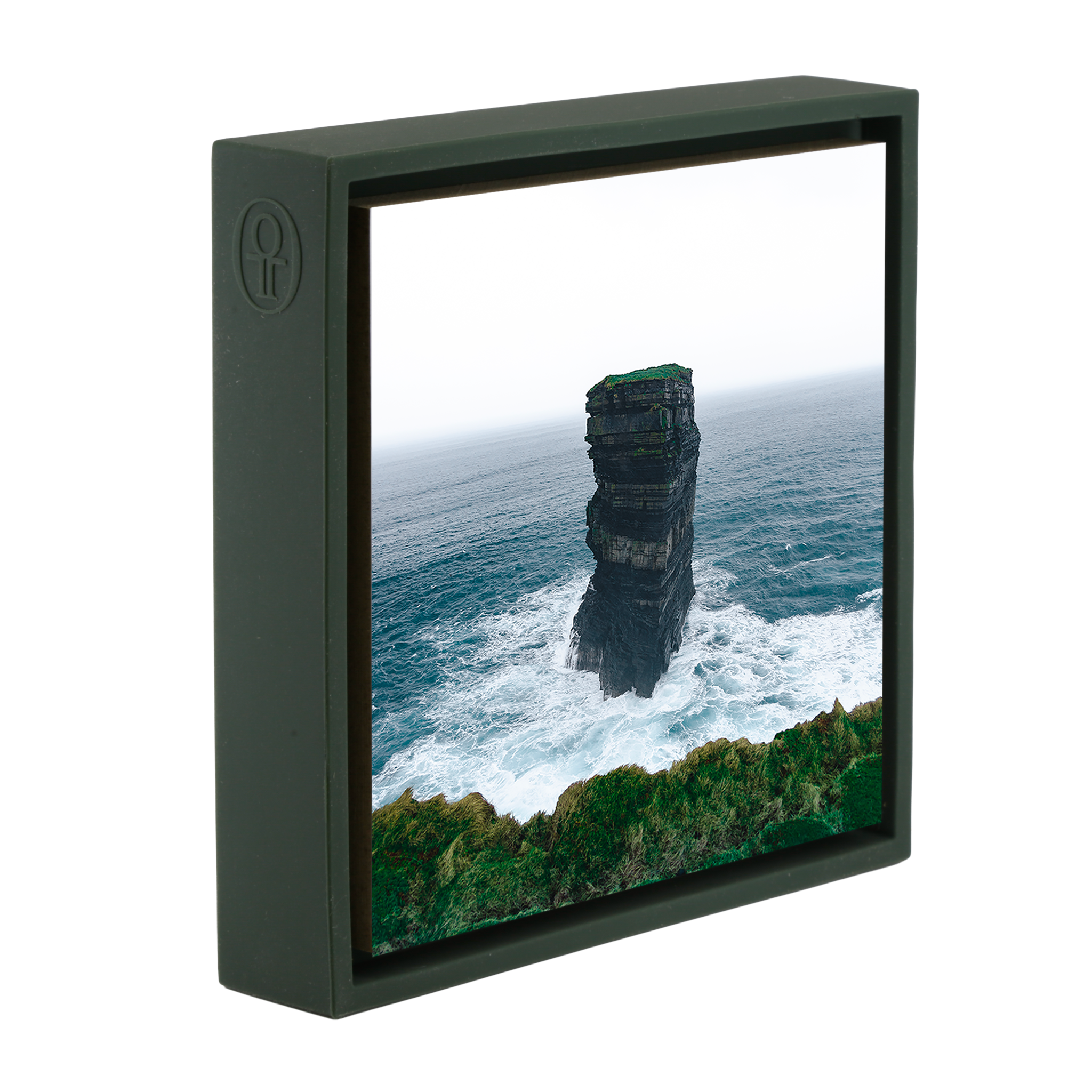 Carved by the Sea- Dark Green Wrapp