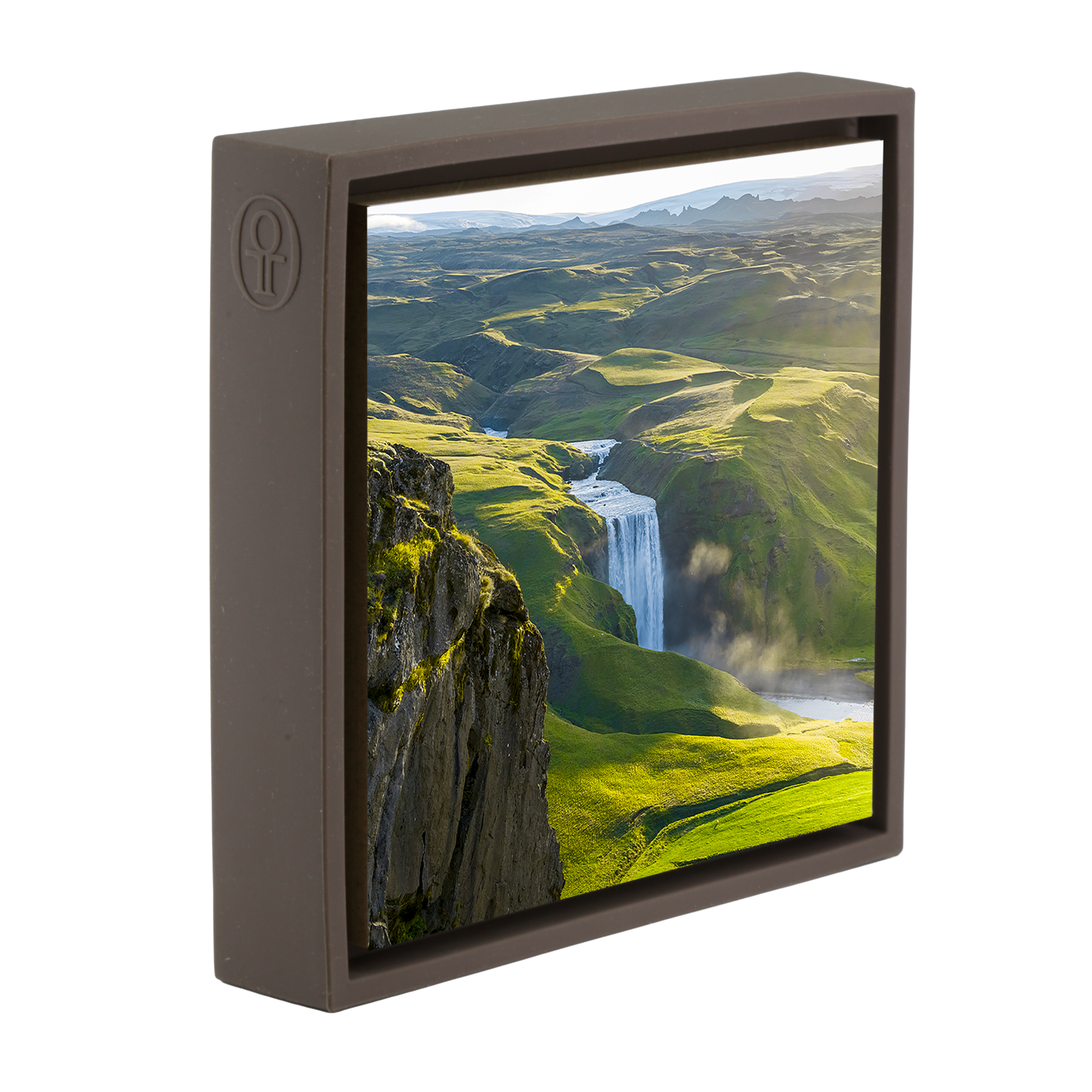 The Might of Skógafoss- Brown Wrapp