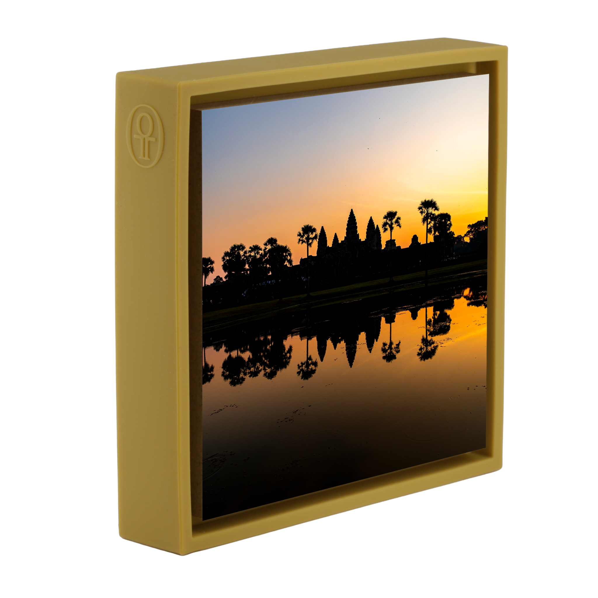 Angkor Wat Silhouette at Sunrise- Ochre Wrapp