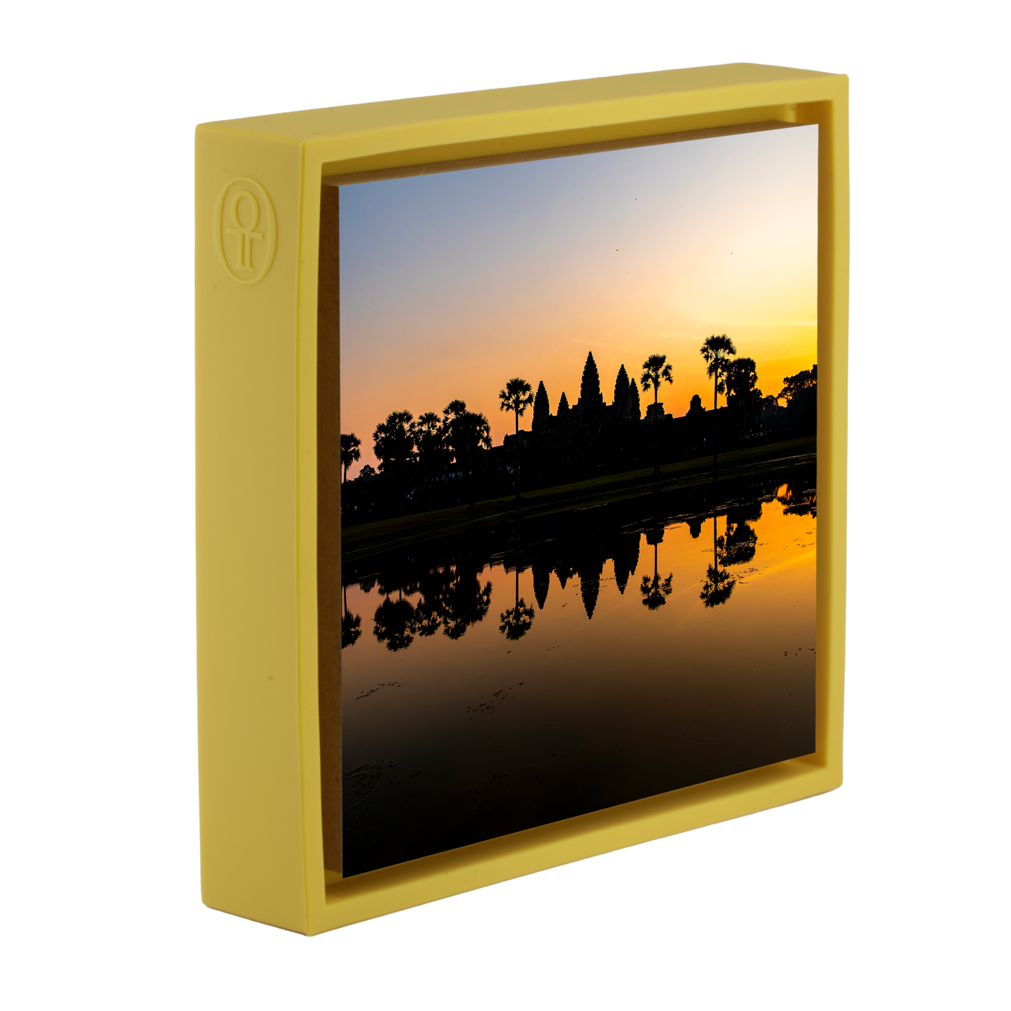 Angkor Wat Silhouette at Sunrise- Yellow Wrapp
