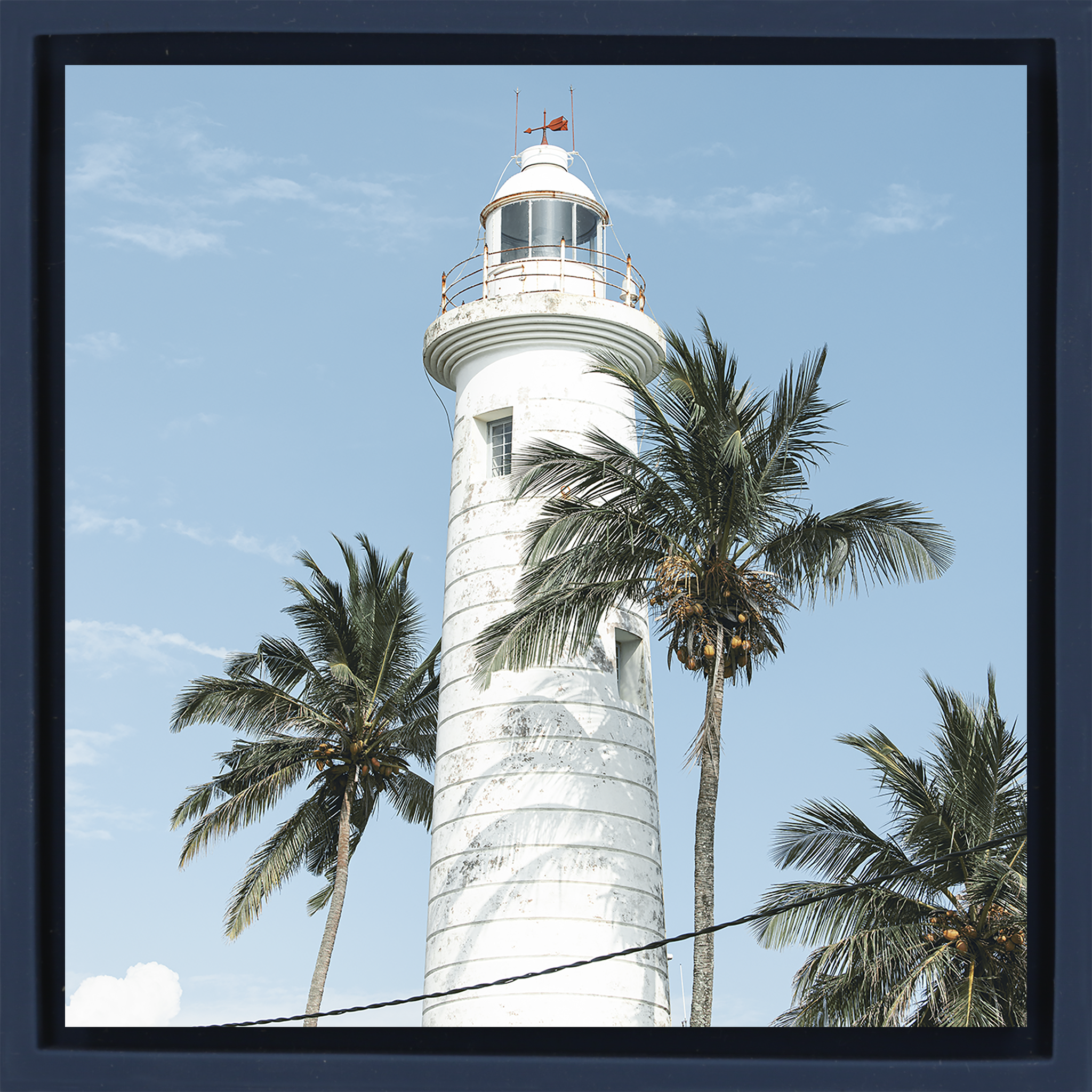 Galle Lighthouse- Dark Blue Wrapp