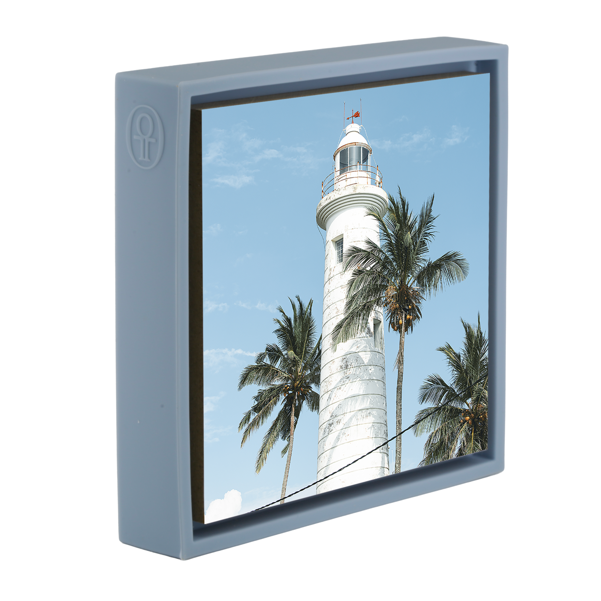 Galle Lighthouse- Light Blue Wrapp