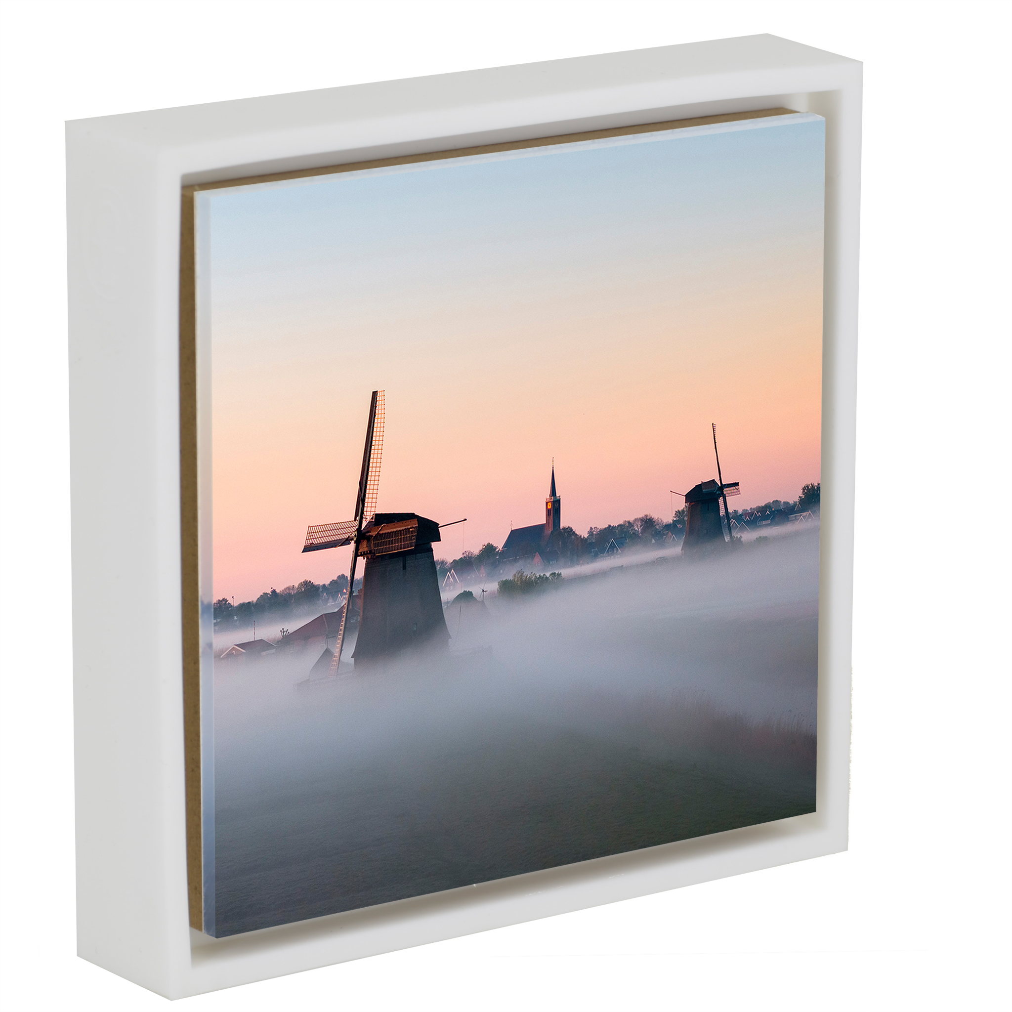 Brume matinale néerlandaise - Emballage blanc