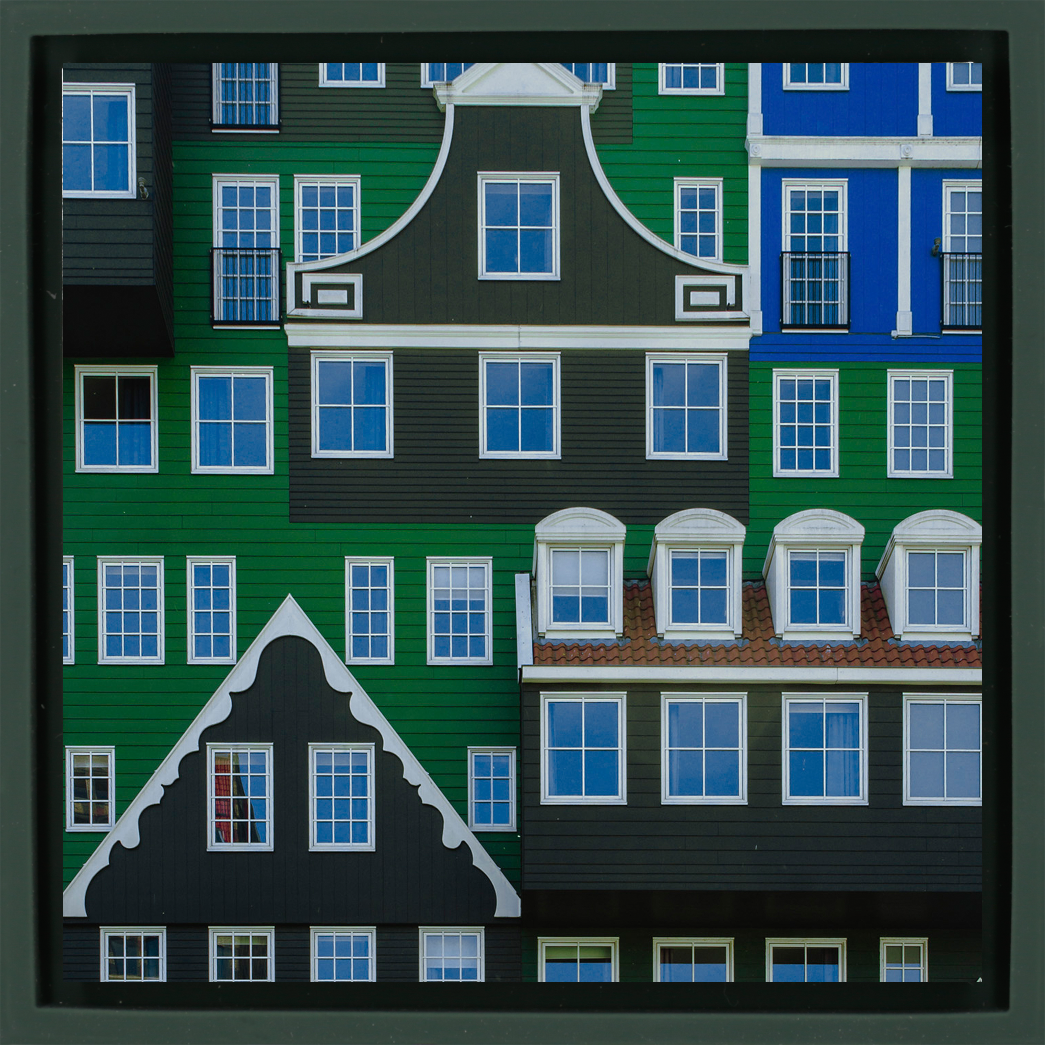 Zaan Hotel - Donkergroene Wrapp