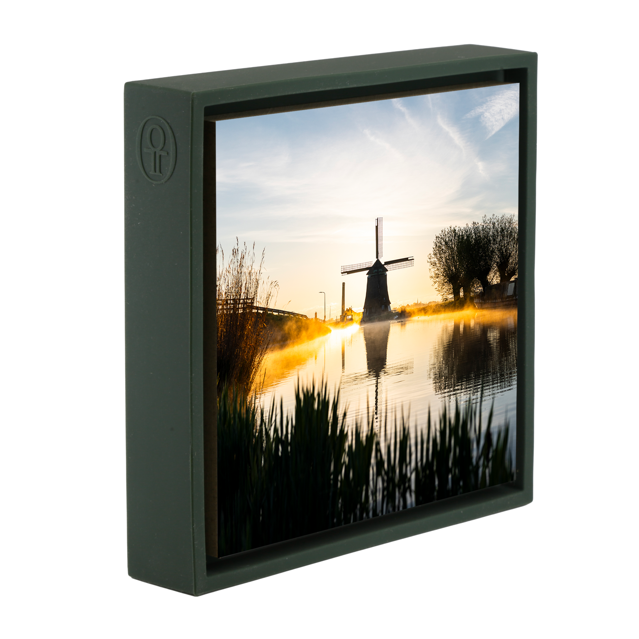 Dawn over the Polder- Dark Green Wrapp