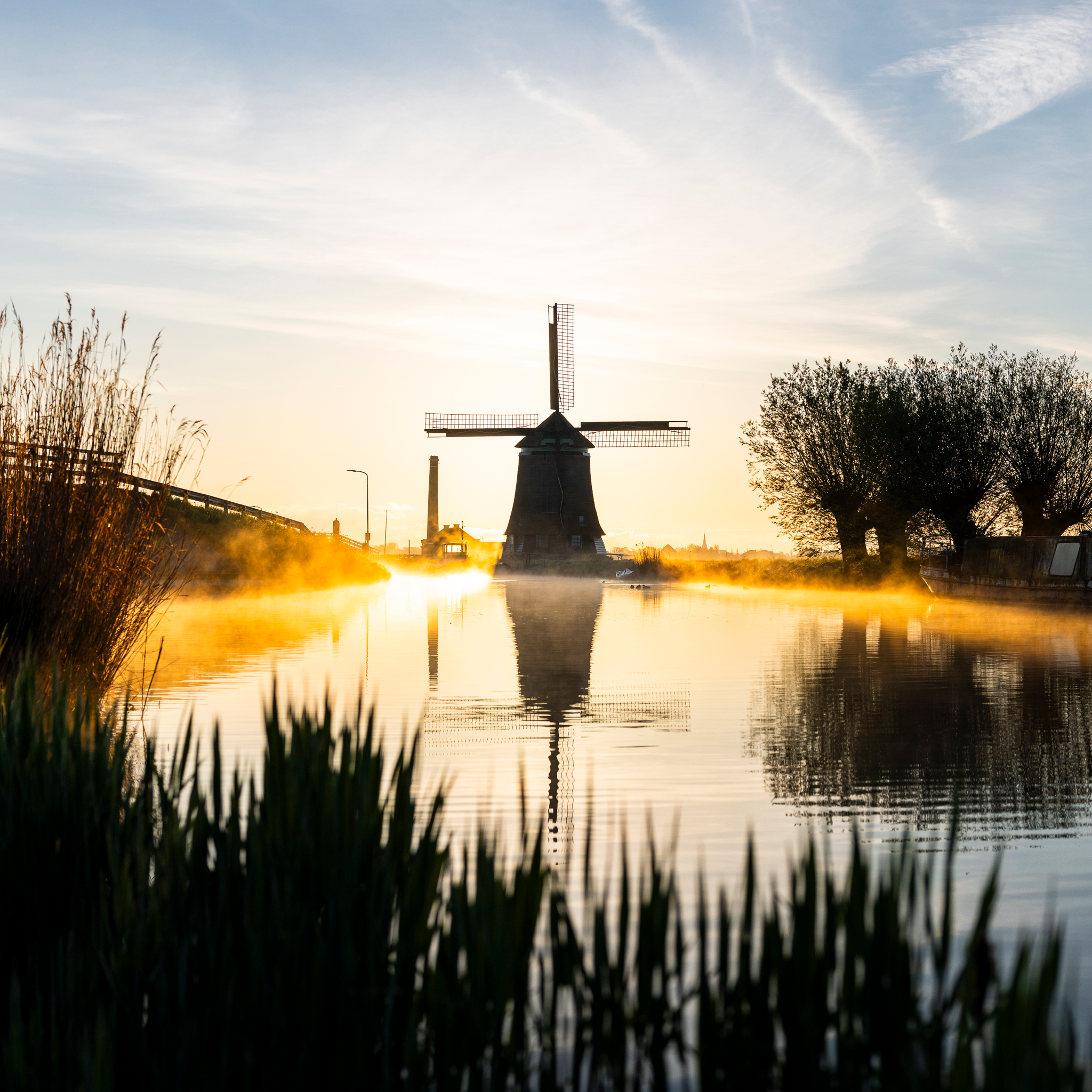 Dawn over the Polder- Collection: The Netherlands