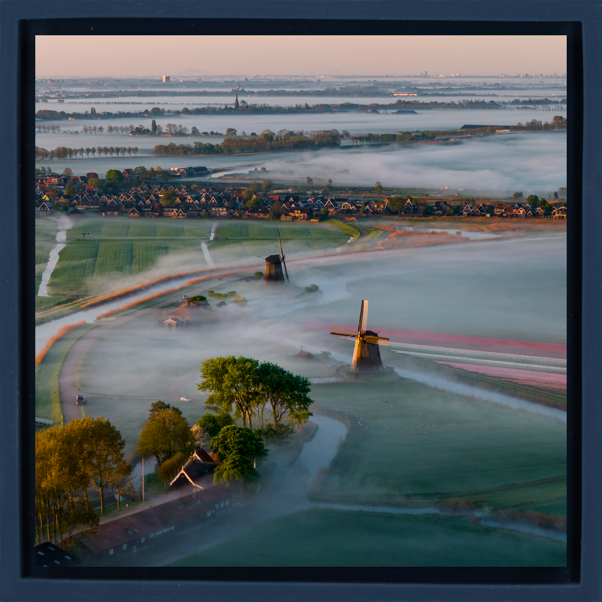 A Classic Dutch Awakening - Donkerblauwe Wrapp