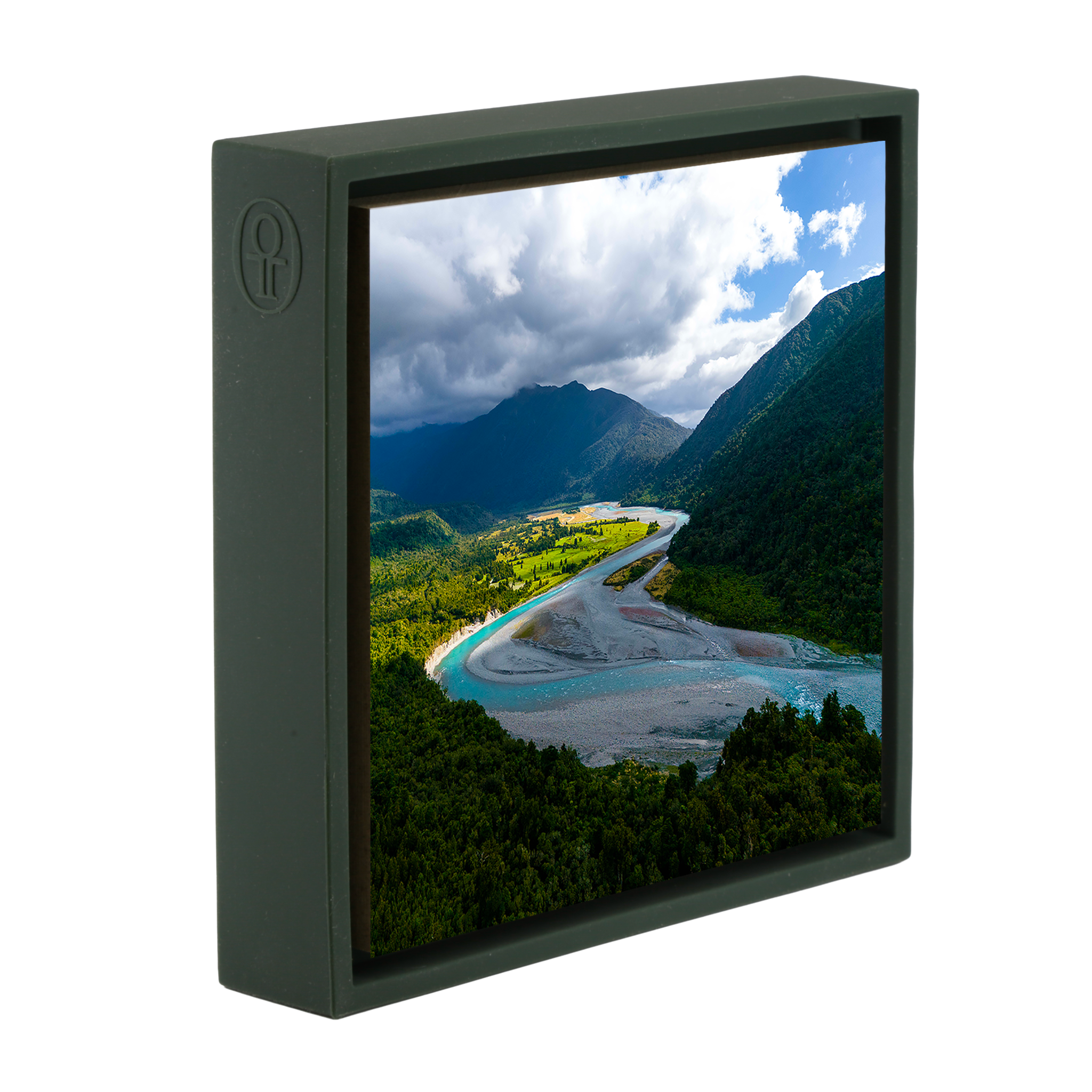 Where the River Wanders- dark green Wrapp