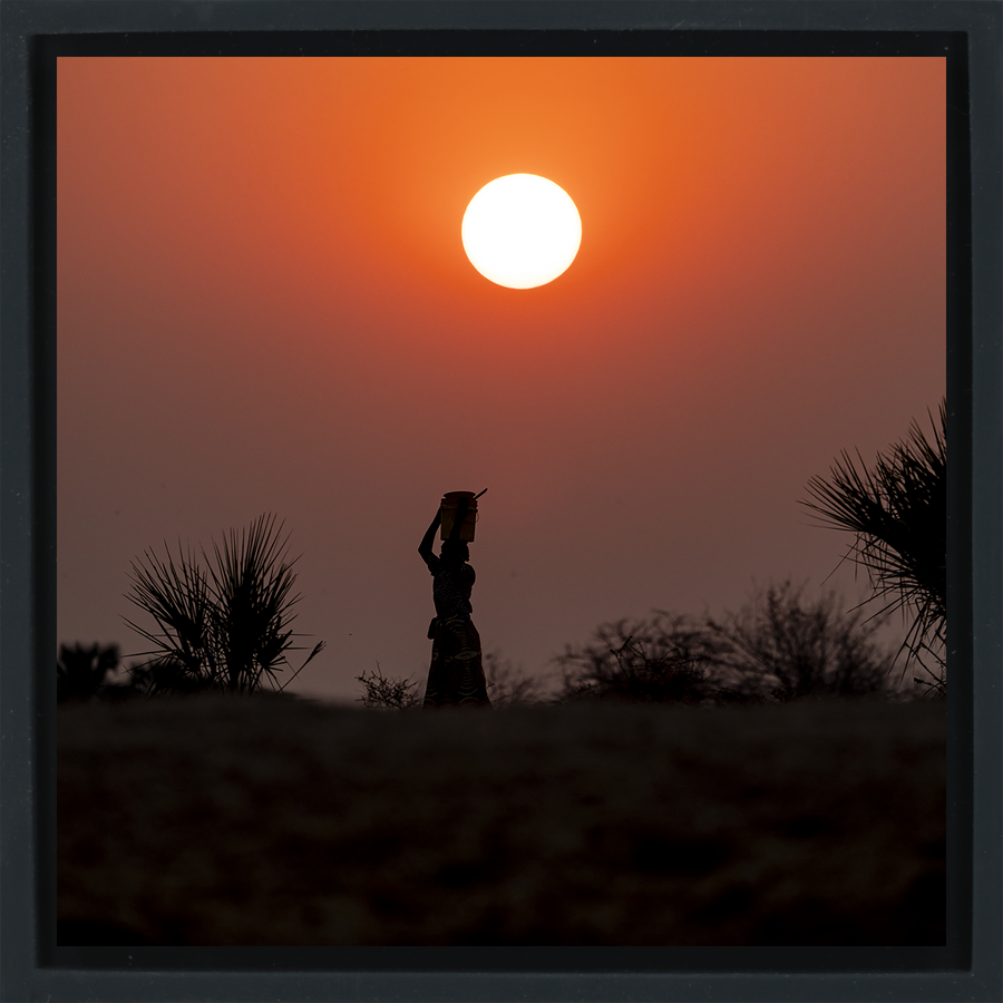 Evening in Zimbabwe - Black Wrapp