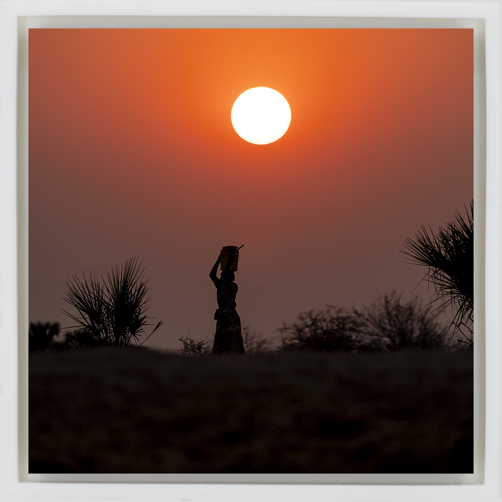 Evening in Zimbabwe- White Wrapp