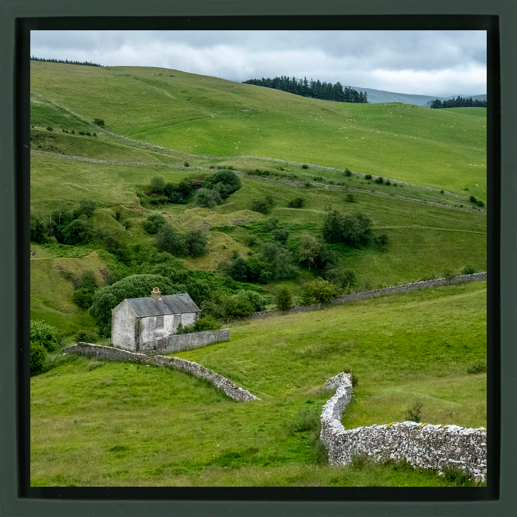 Heritage in Every Stone - Donkergroene Wrapp