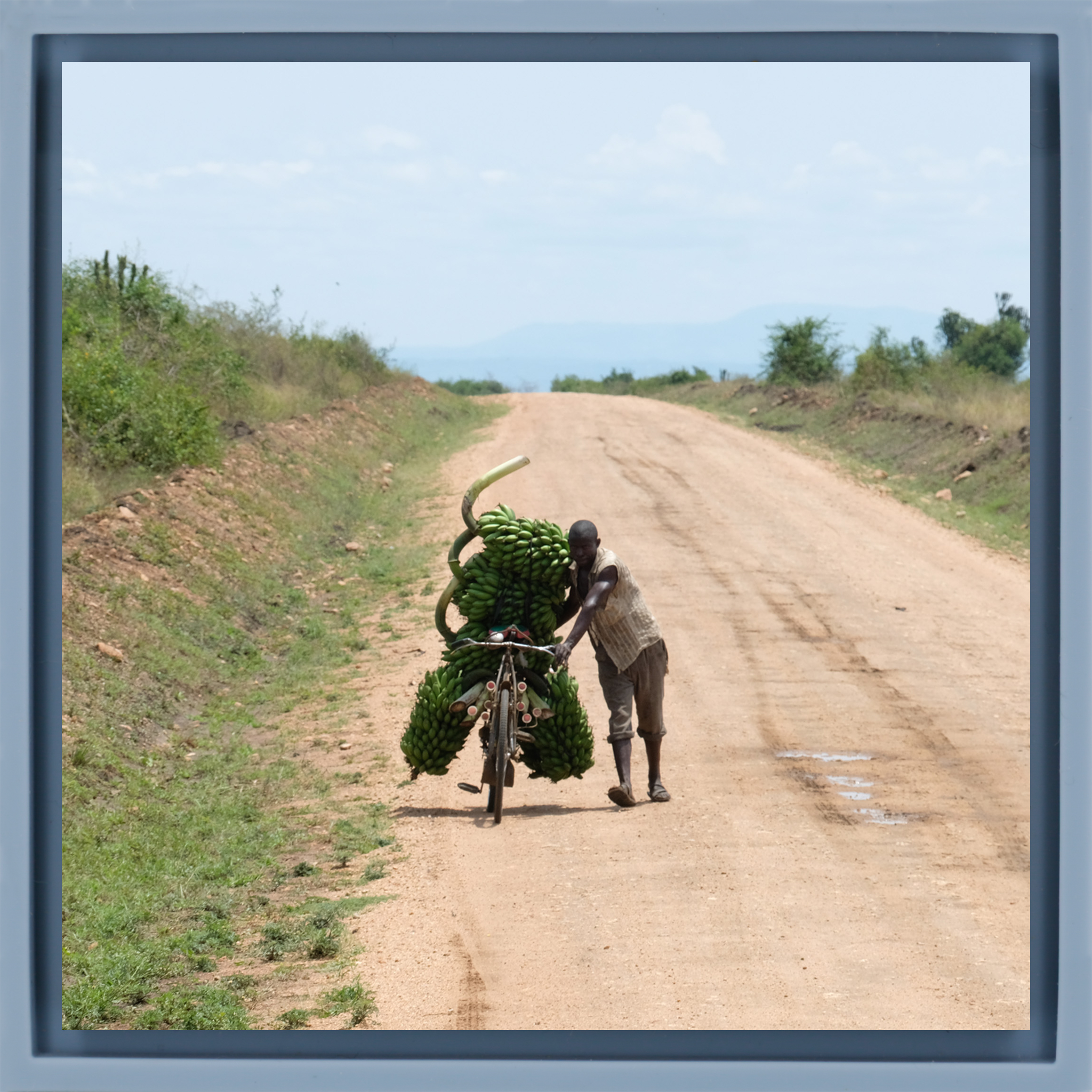 Schwere Ladung – Hellblaue Verpackung