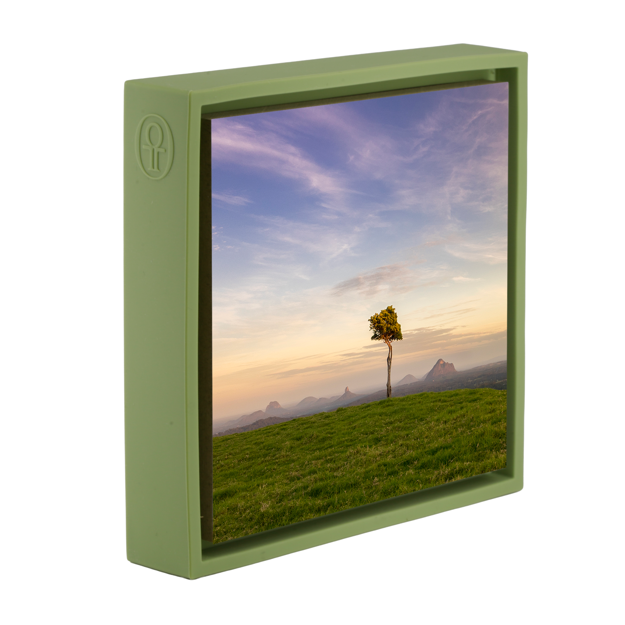 Ancient Landscape- Light Green Wrapp