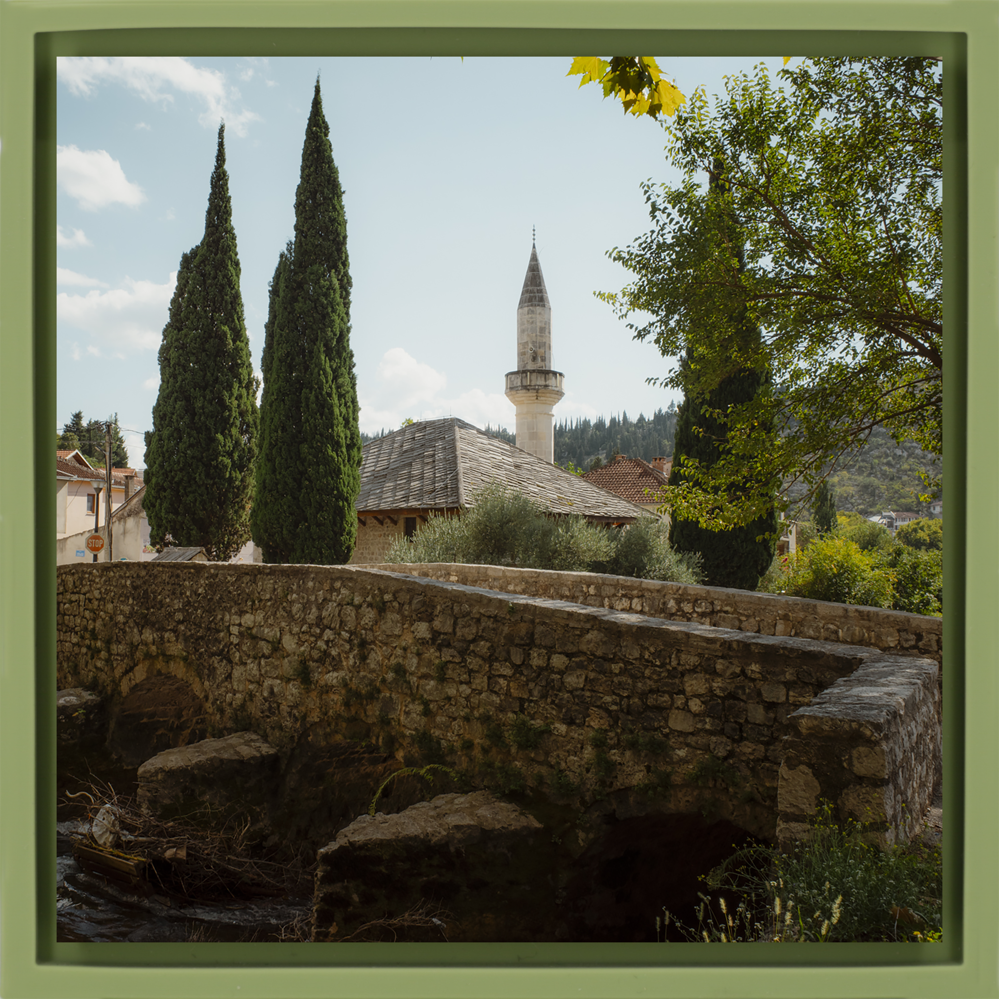 Balkan Heritage- Light Green Wrapp