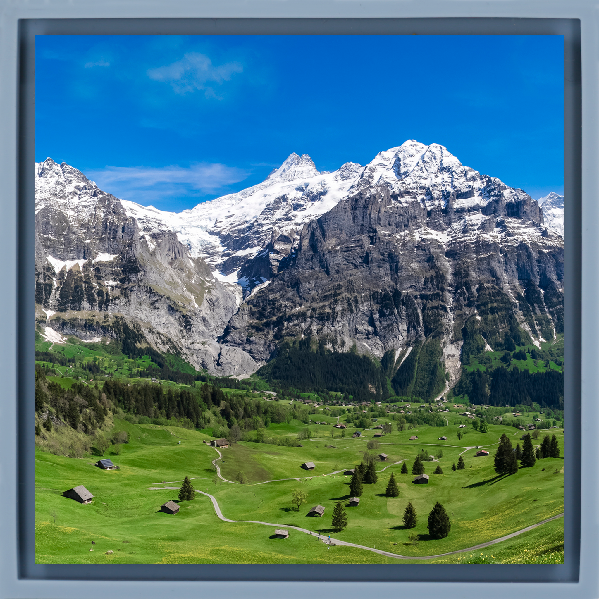 Swiss Alps- Light Blue Wrapp