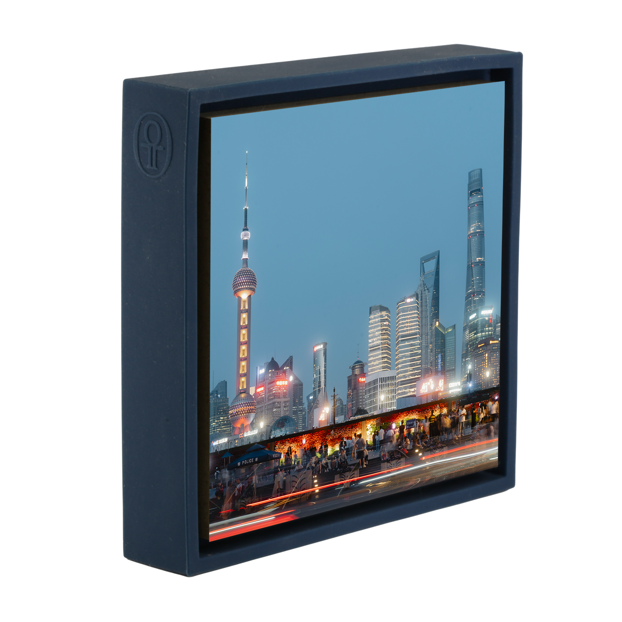 The Heart of Pudong- Dark Blue Wrapp