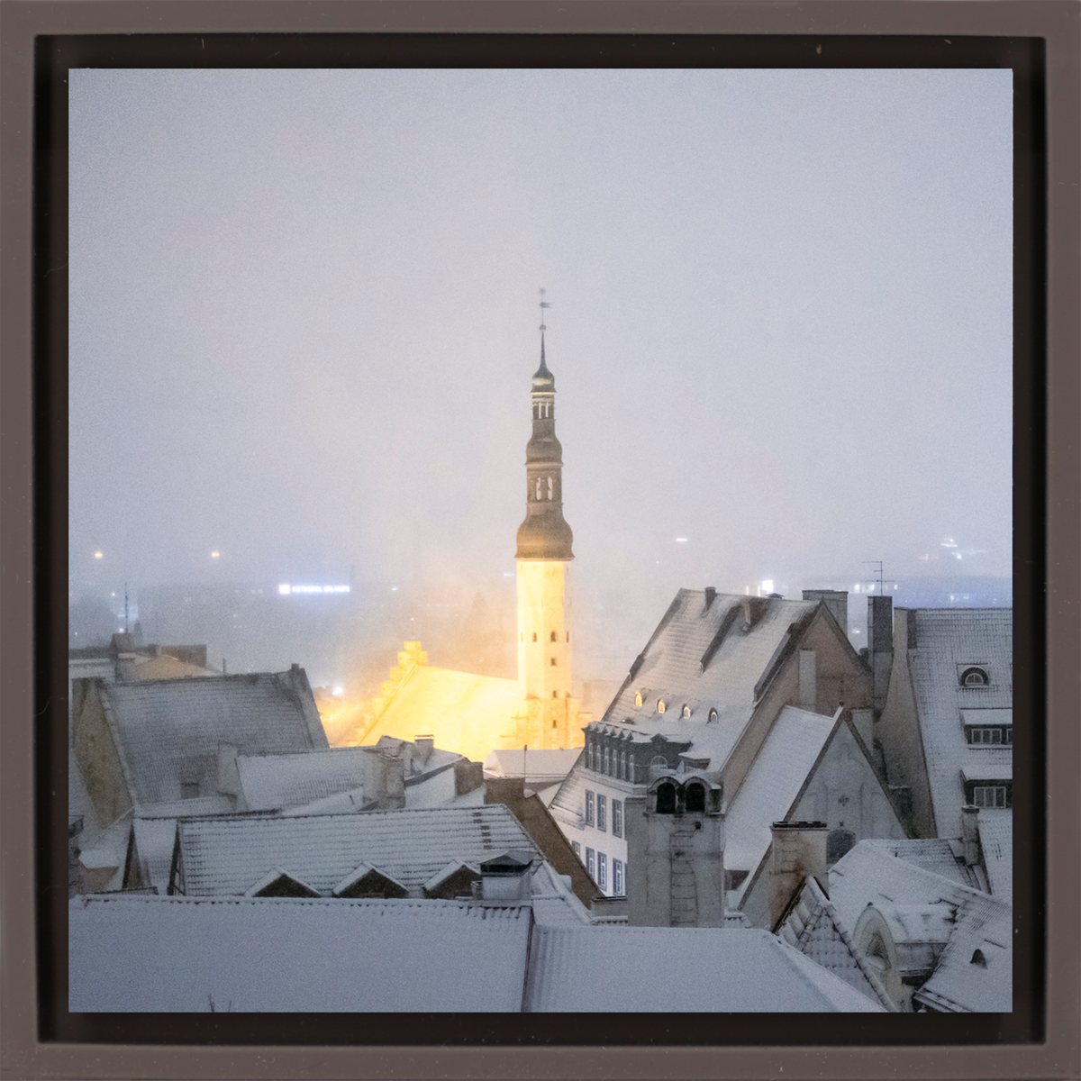 Tallinn Old Town Winter