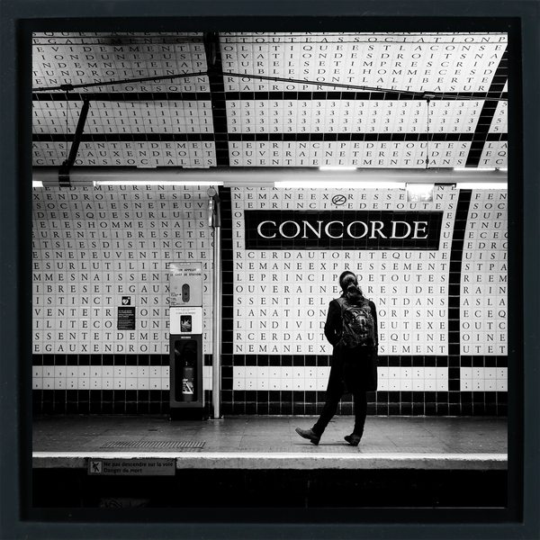 Paris Metro - Black Wrapp