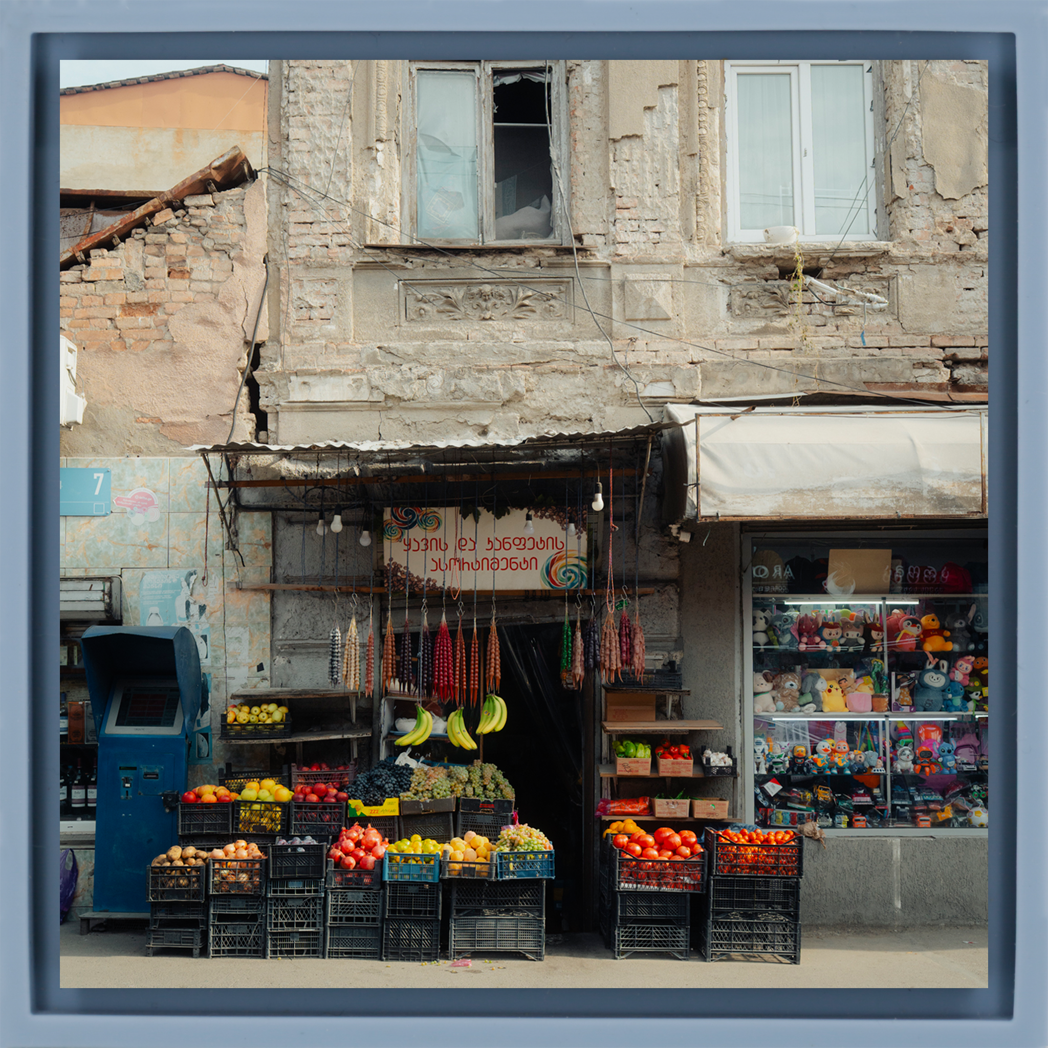 Colors of Fruit- Light Blue Wrapp