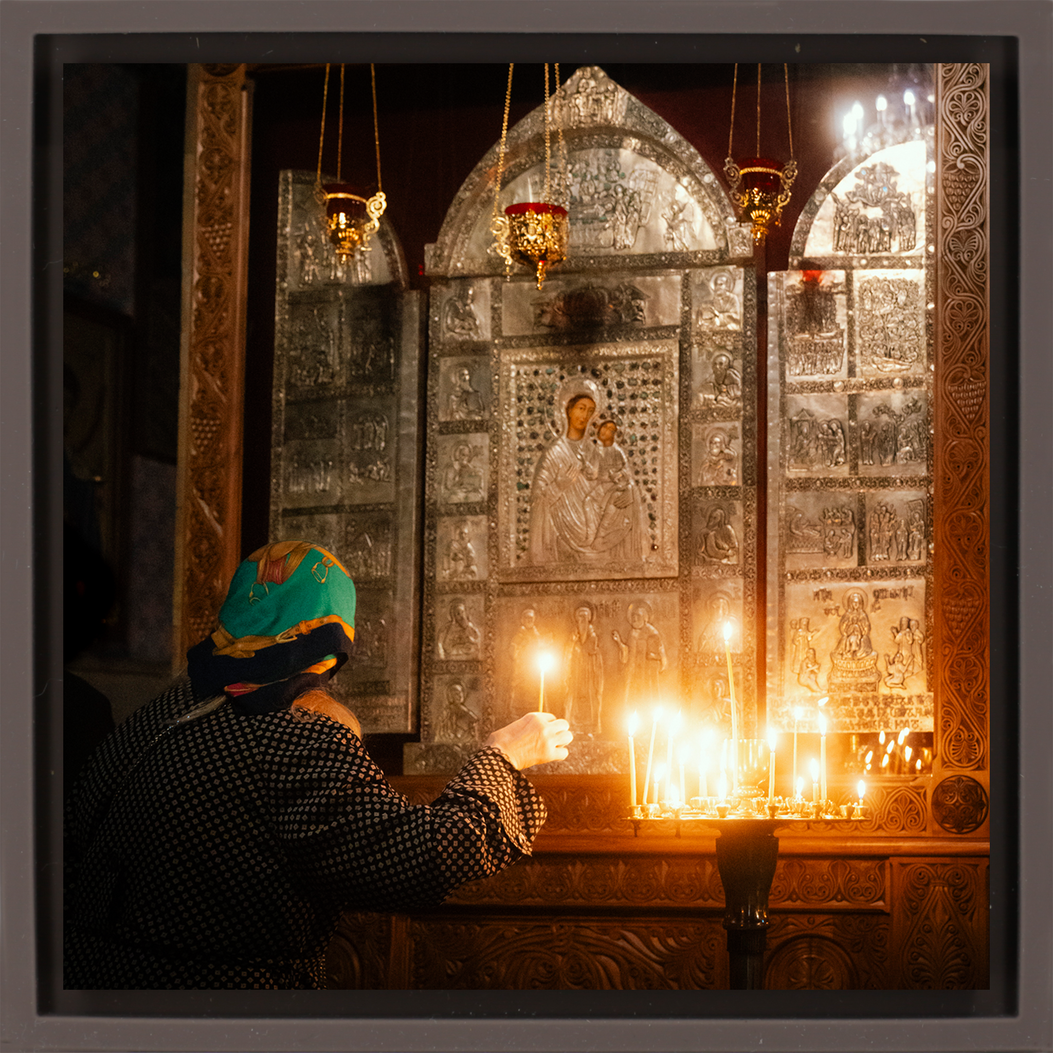 Light a Candle- Brown Wrapp