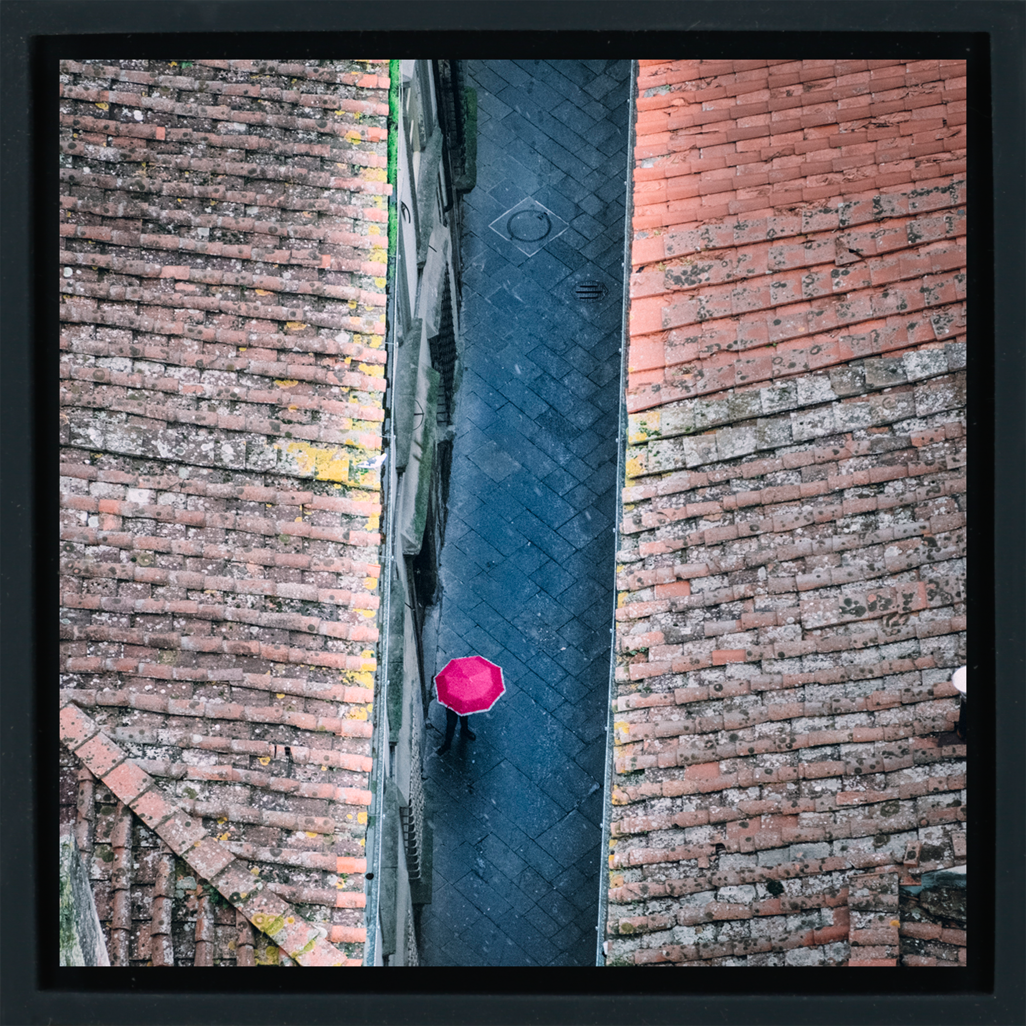 Rainy Day in Lucca - Zwarte Wrapp