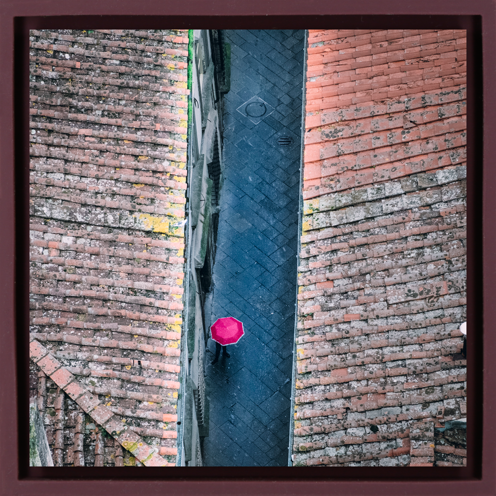 Rainy Day in Lucca - Paarse Wrapp