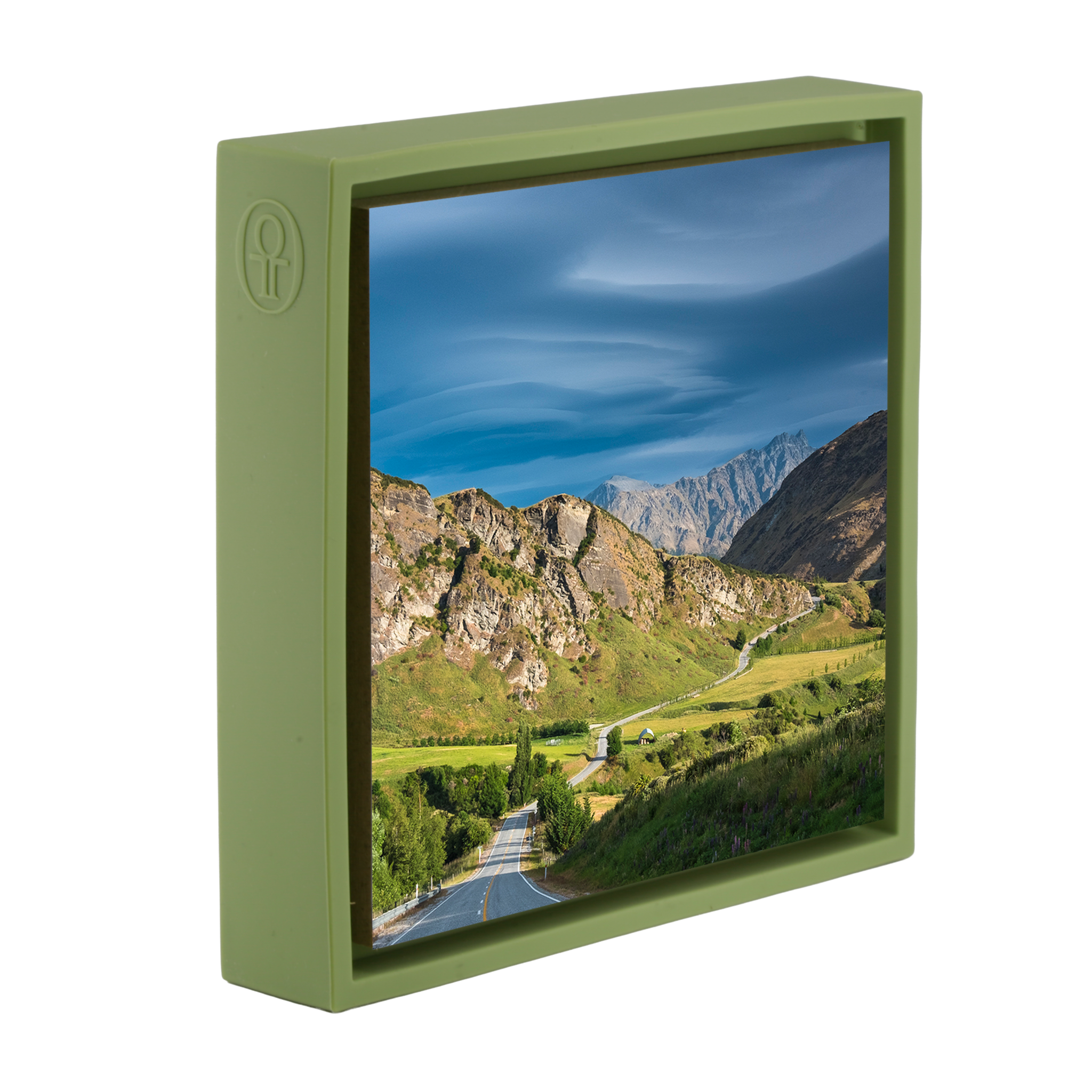 South Island Lenticular Clouds- Light Green Wrapp